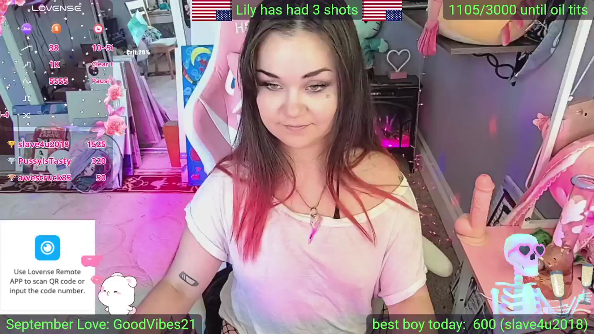 Gallery image thumbnail from LilyWhite42O's myfreecams stream on, 09/20/2025, 17:00 image 6 of 20