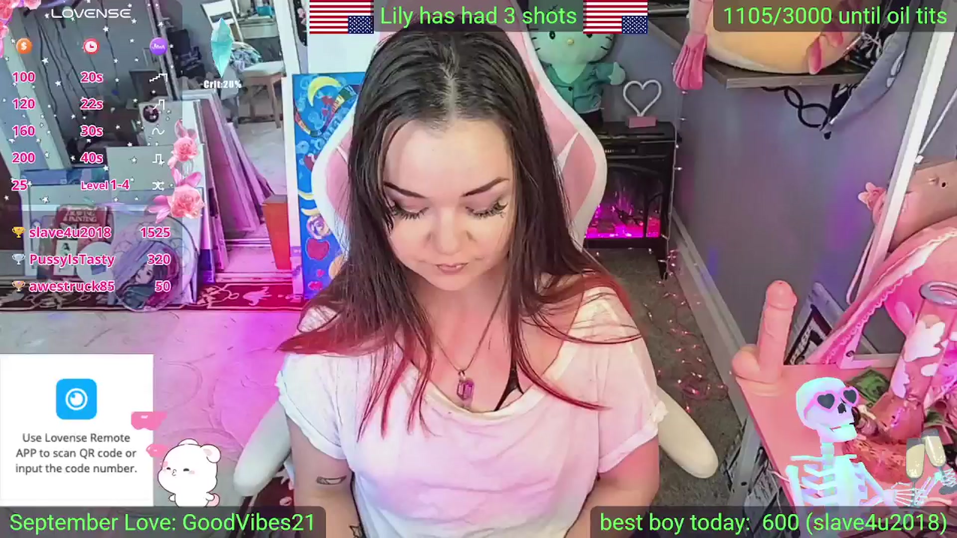 Gallery image thumbnail from LilyWhite42O's myfreecams stream on, 09/20/2025, 17:00 image 1 of 20