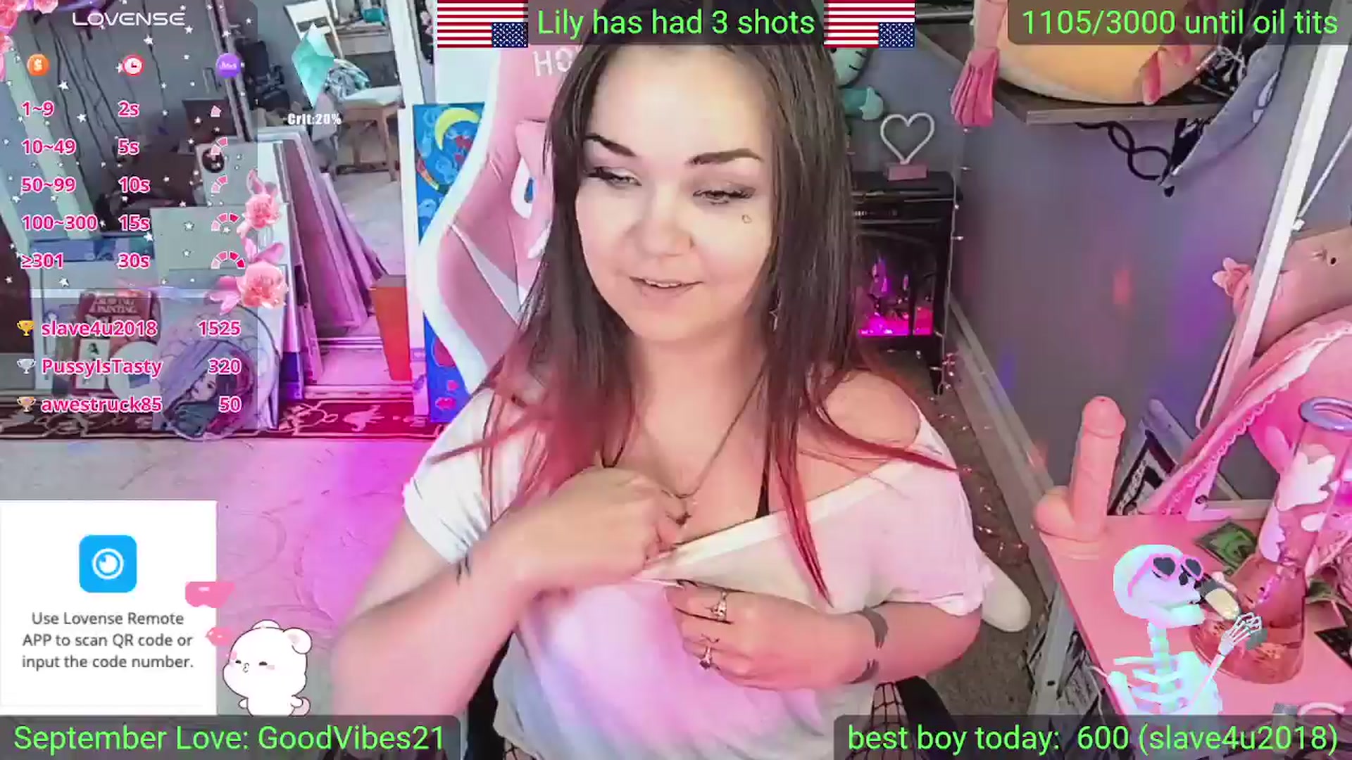 Gallery image thumbnail from LilyWhite42O's myfreecams stream on, 09/20/2025, 17:00 image 5 of 20