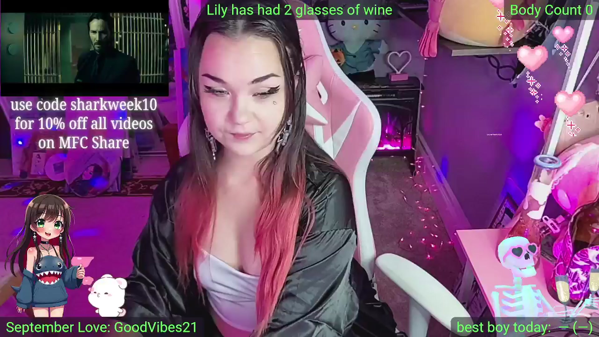 Gallery image thumbnail from LilyWhite42O's myfreecams stream on, 09/25/2025, 01:39 image 7 of 20