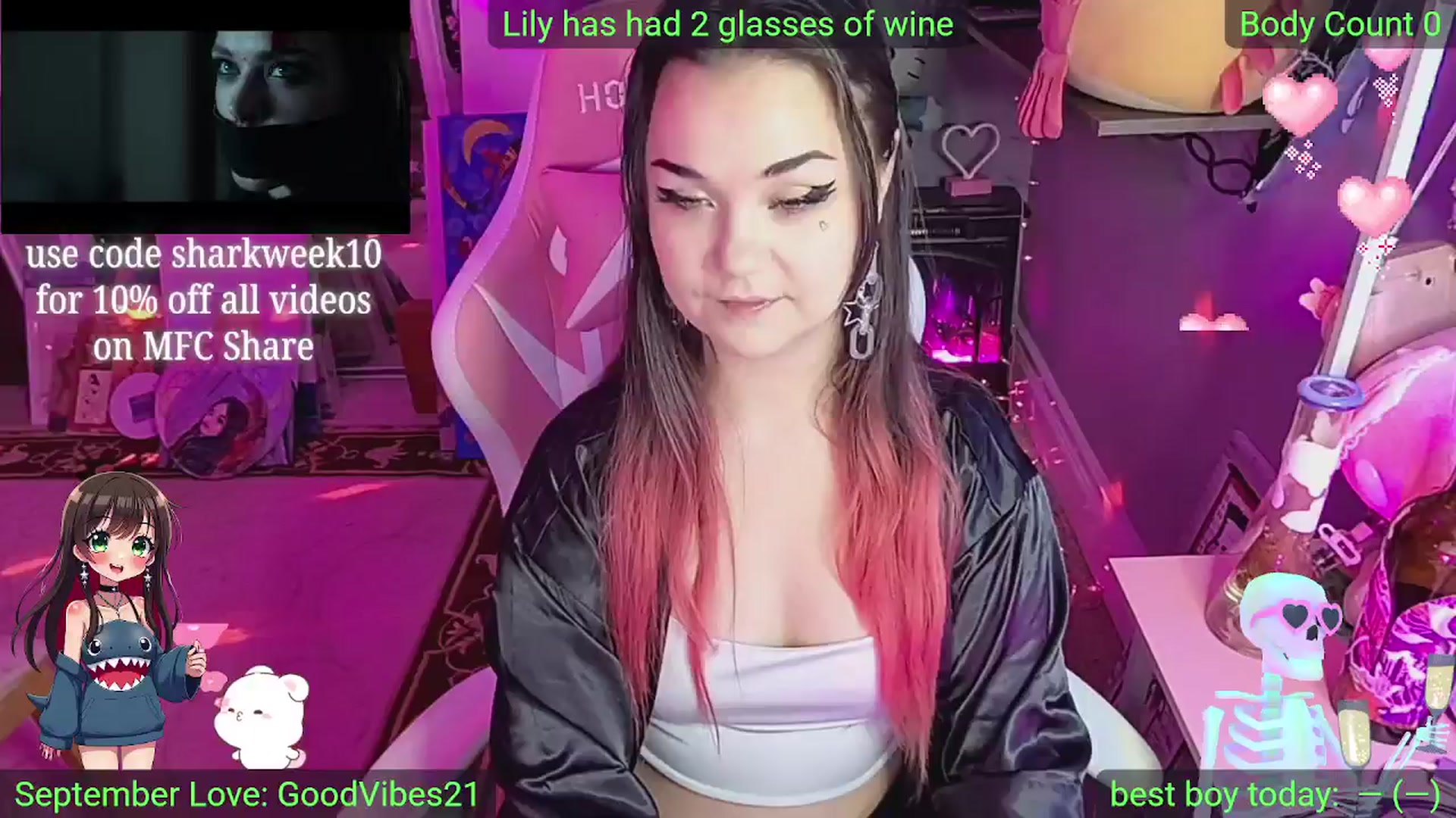 Gallery image thumbnail from LilyWhite42O's myfreecams stream on, 09/25/2025, 01:39 image 8 of 20