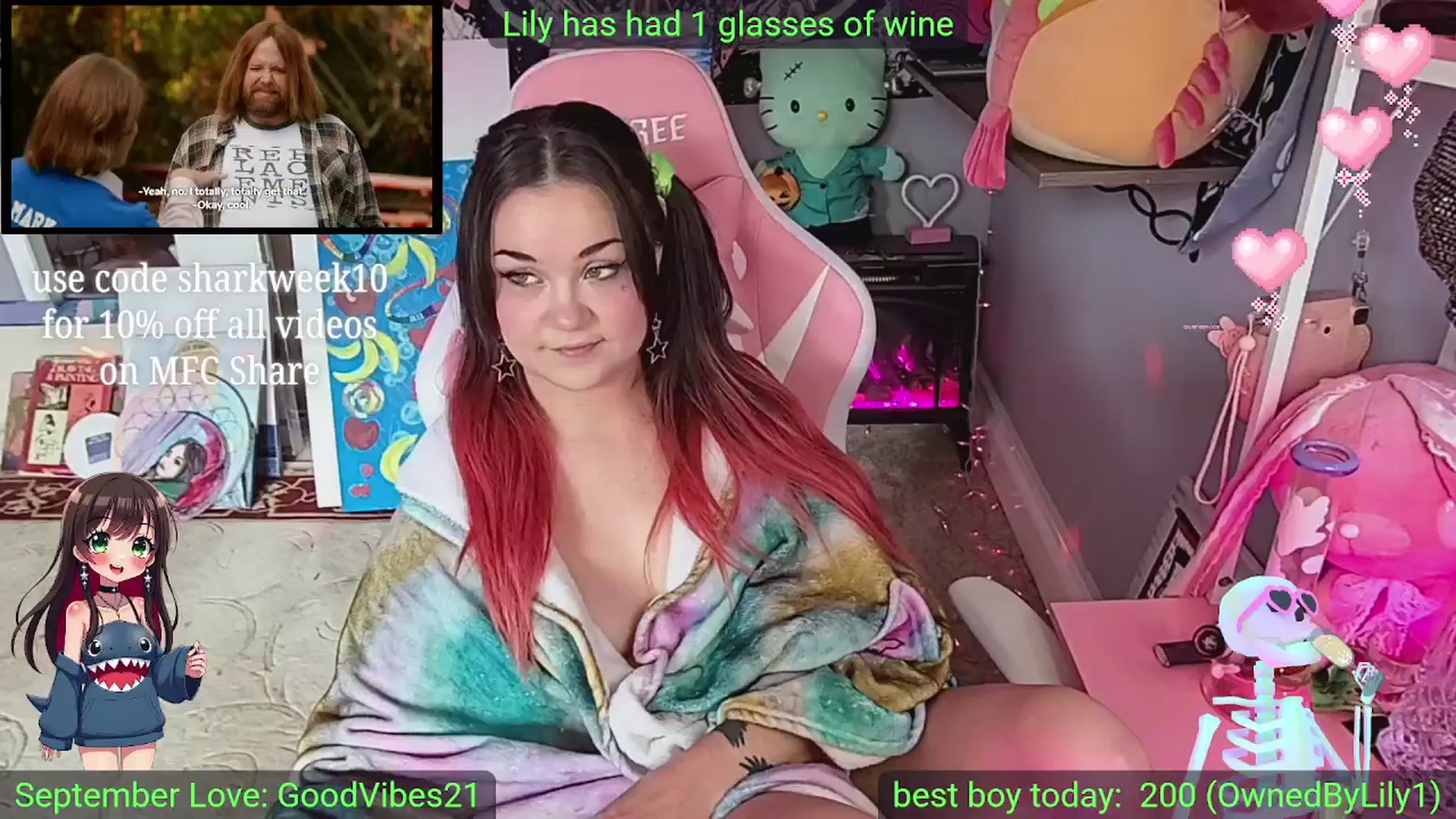 Gallery image thumbnail from LilyWhite42O's myfreecams stream on, 09/25/2025, 18:19 image 7 of 20