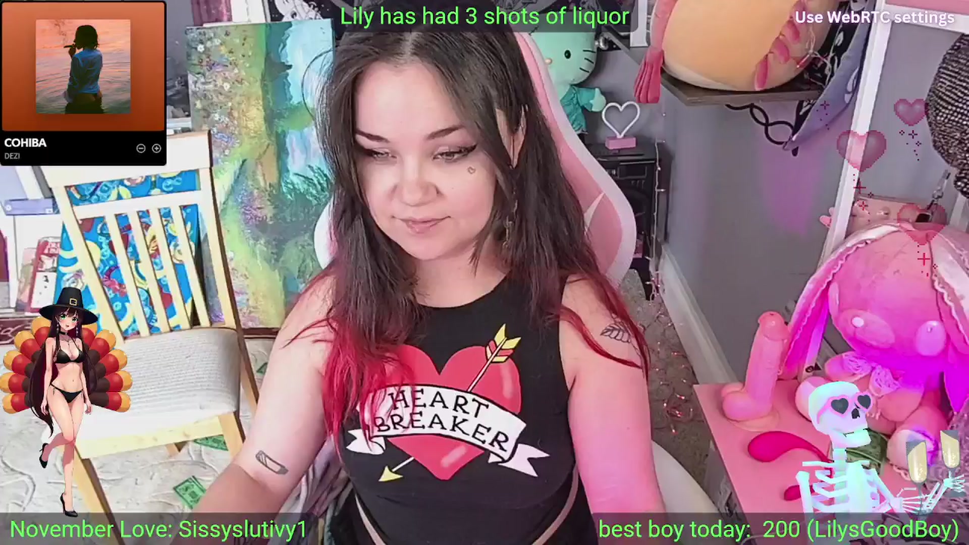 Gallery image thumbnail from LilyWhite42O's myfreecams stream on, 11/16/2025, 17:20 image 2 of 20