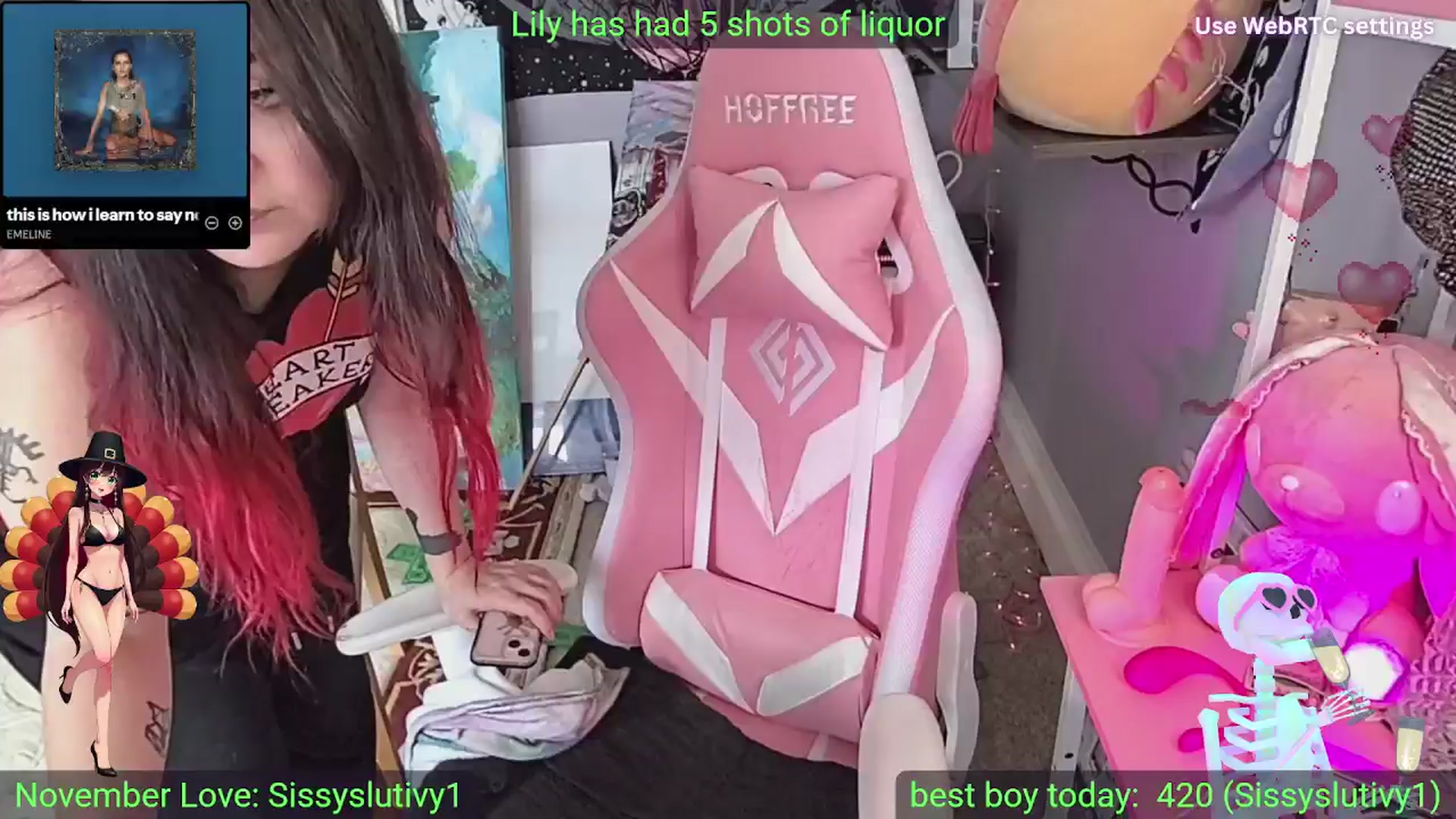 Gallery image thumbnail from LilyWhite42O's myfreecams stream on, 11/16/2025, 18:03 image 2 of 20