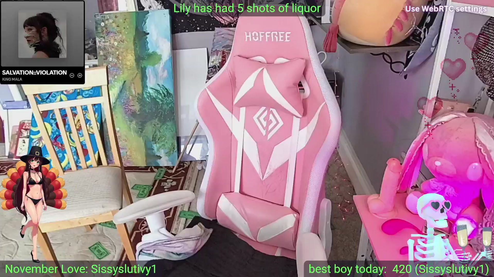 Gallery image thumbnail from LilyWhite42O's myfreecams stream on, 11/16/2025, 18:03 image 4 of 20