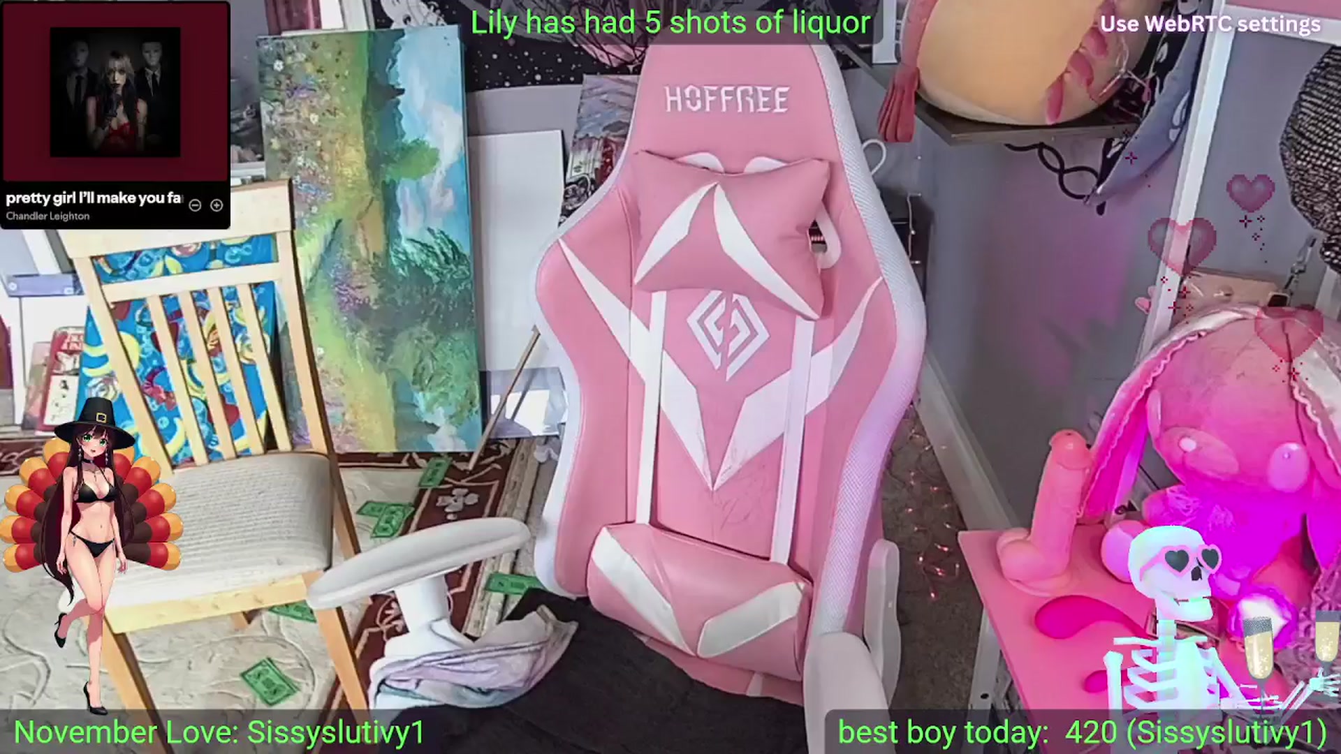 Gallery image thumbnail from LilyWhite42O's myfreecams stream on, 11/16/2025, 18:03 image 6 of 20