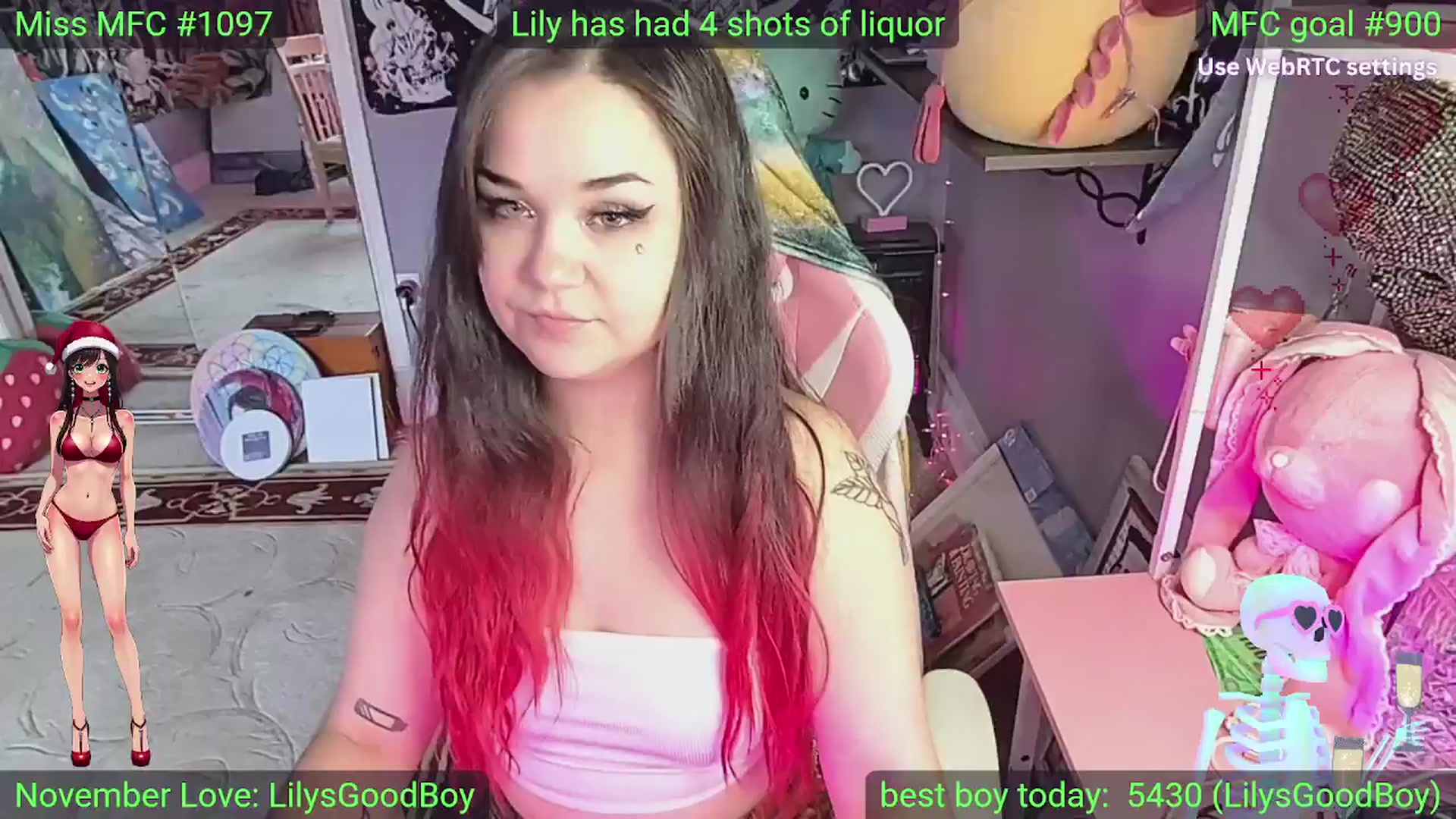 Gallery image thumbnail from LilyWhite42O's myfreecams stream on, 11/30/2025, 20:22 image 2 of 20