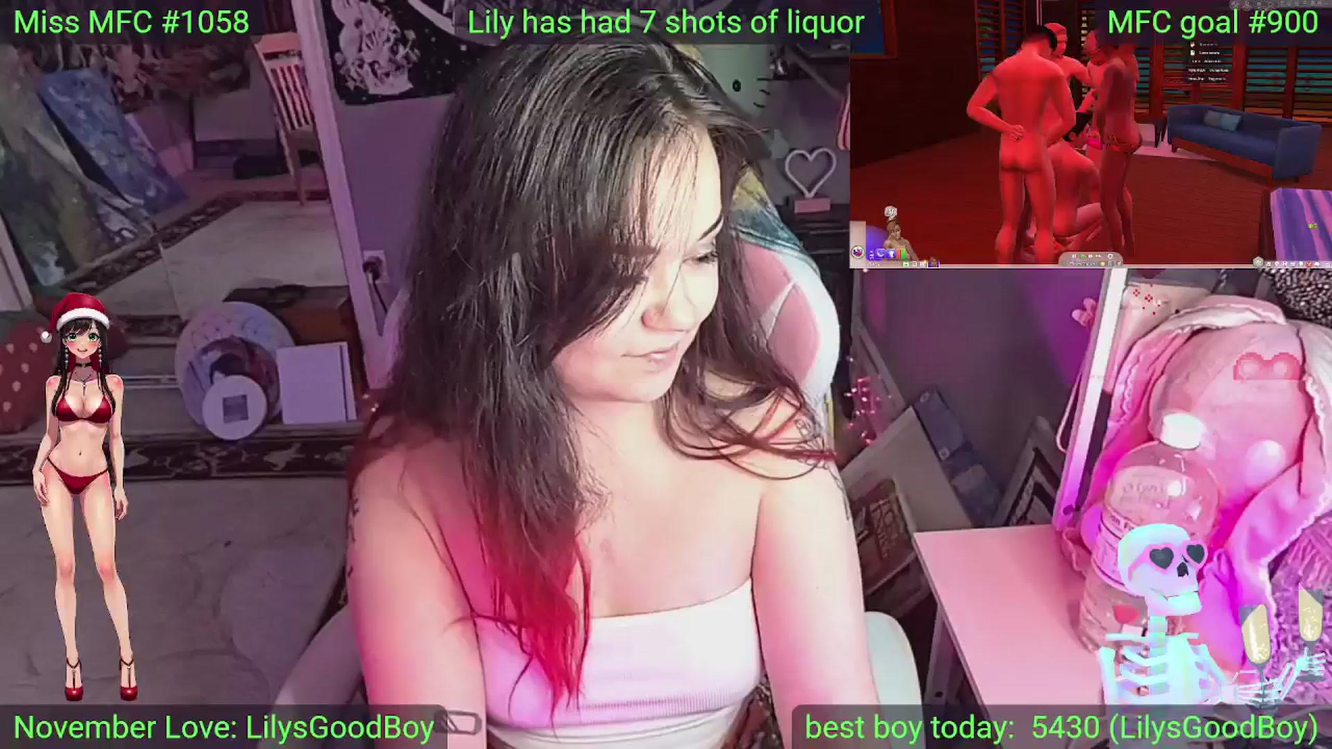 Gallery image thumbnail from LilyWhite42O's myfreecams stream on, 11/30/2025, 21:44 image 4 of 20