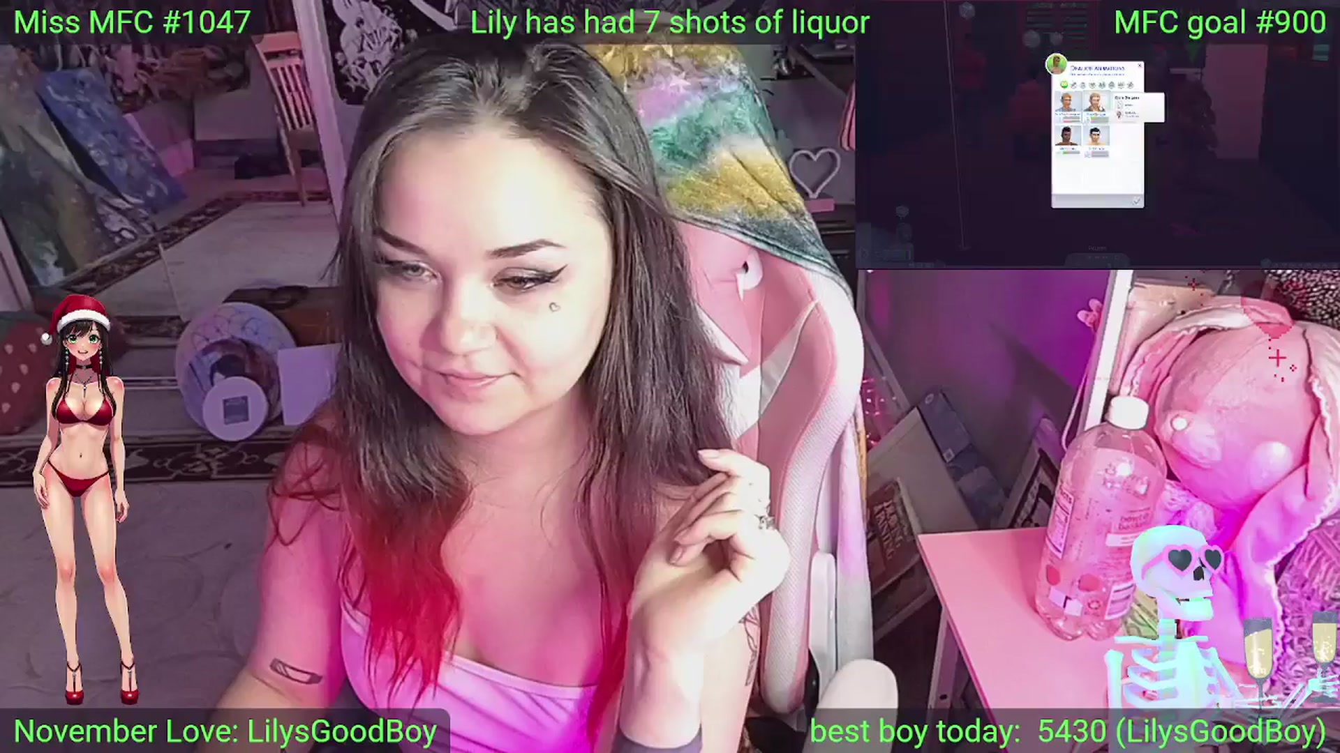 Gallery image thumbnail from LilyWhite42O's myfreecams stream on, 11/30/2025, 21:44 image 9 of 20
