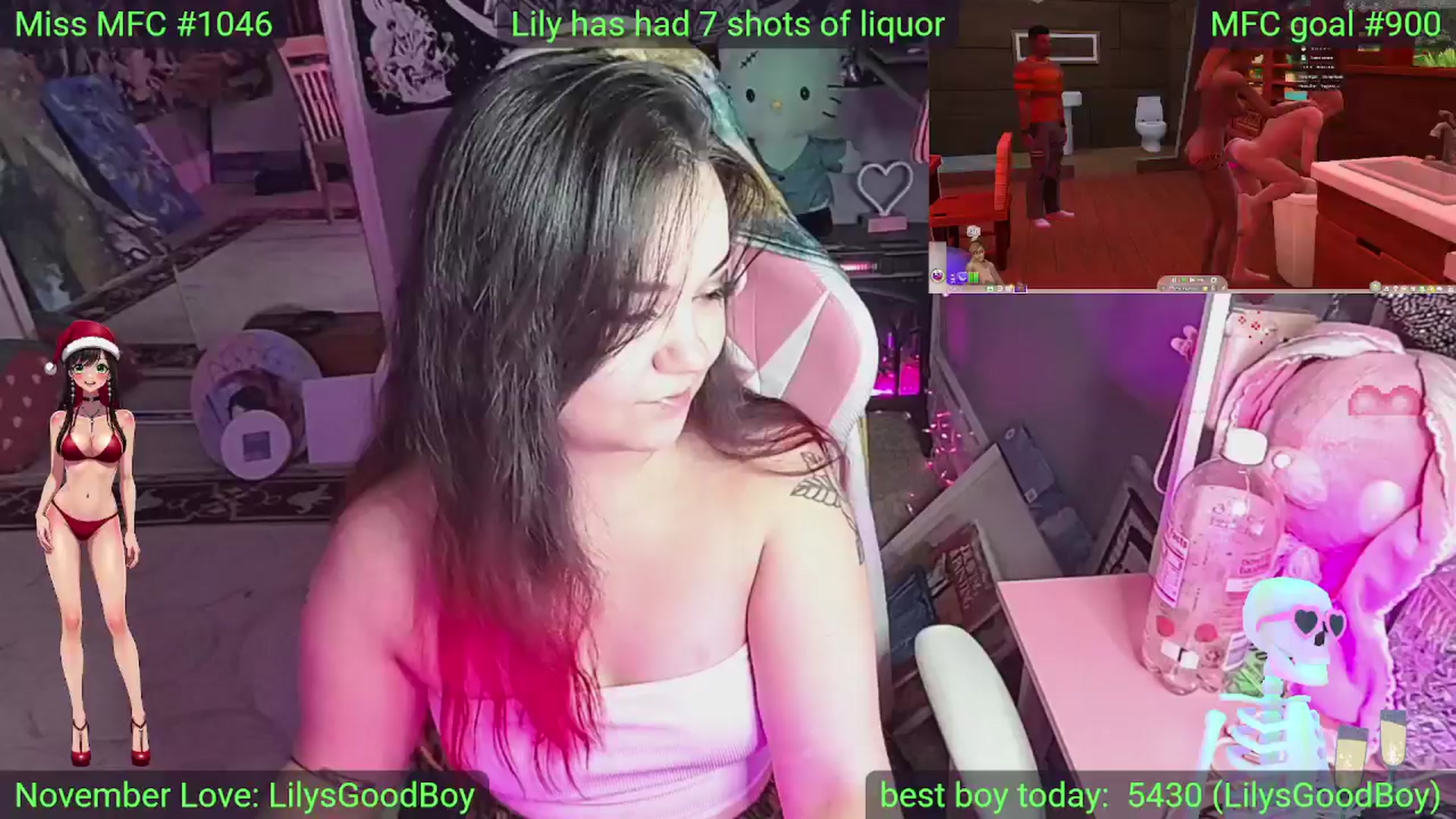 Gallery image thumbnail from LilyWhite42O's myfreecams stream on, 11/30/2025, 21:44 image 13 of 20