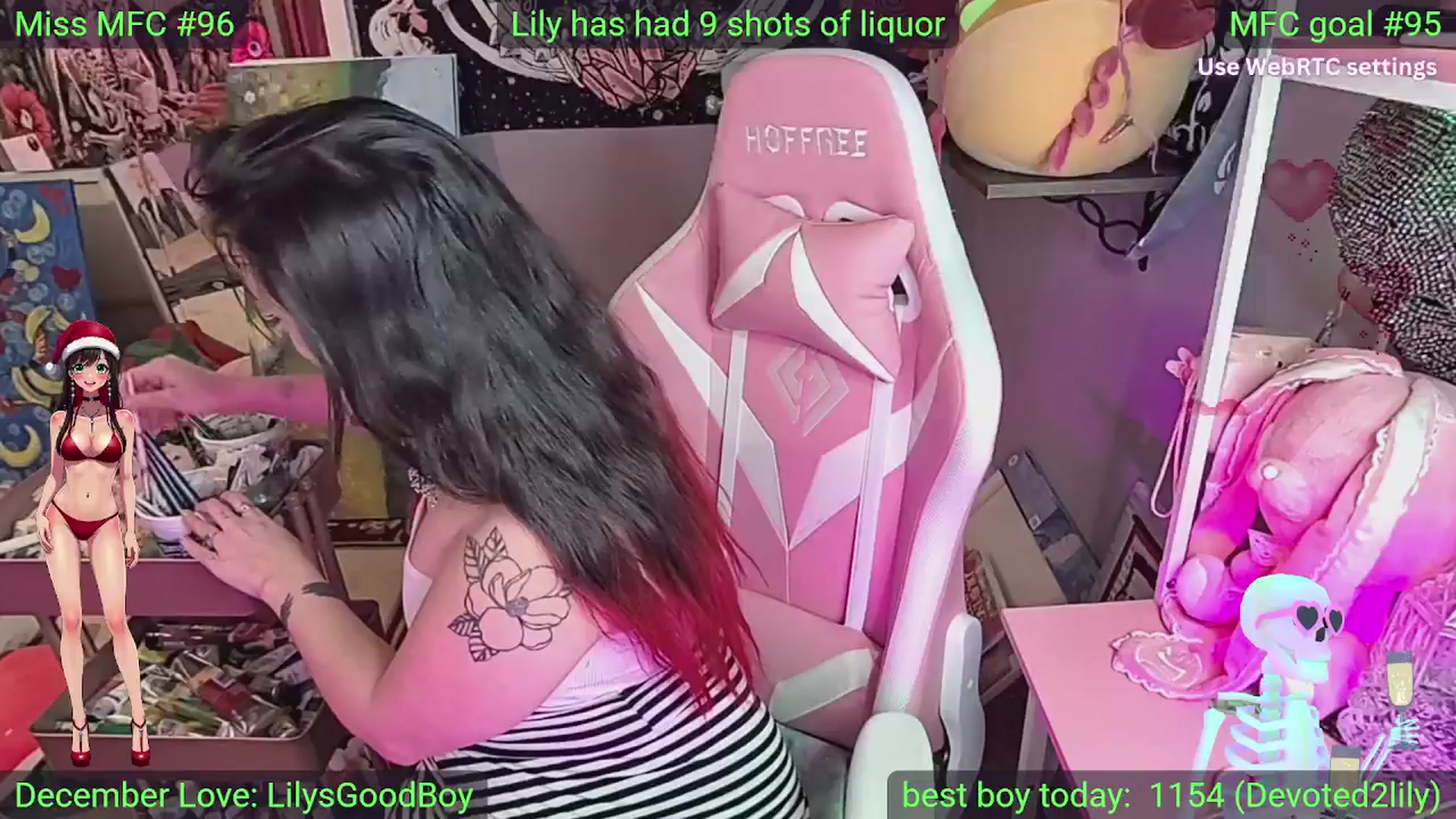 Gallery image thumbnail from LilyWhite42O's myfreecams stream on, 12/03/2025, 23:04 image 10 of 20
