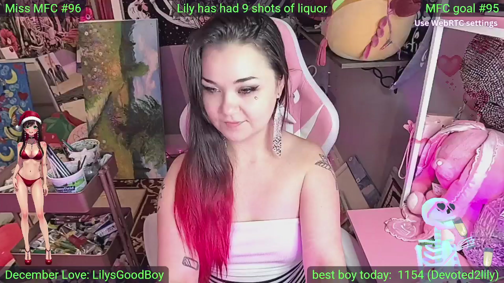 Gallery image thumbnail from LilyWhite42O's myfreecams stream on, 12/03/2025, 23:04 image 13 of 20