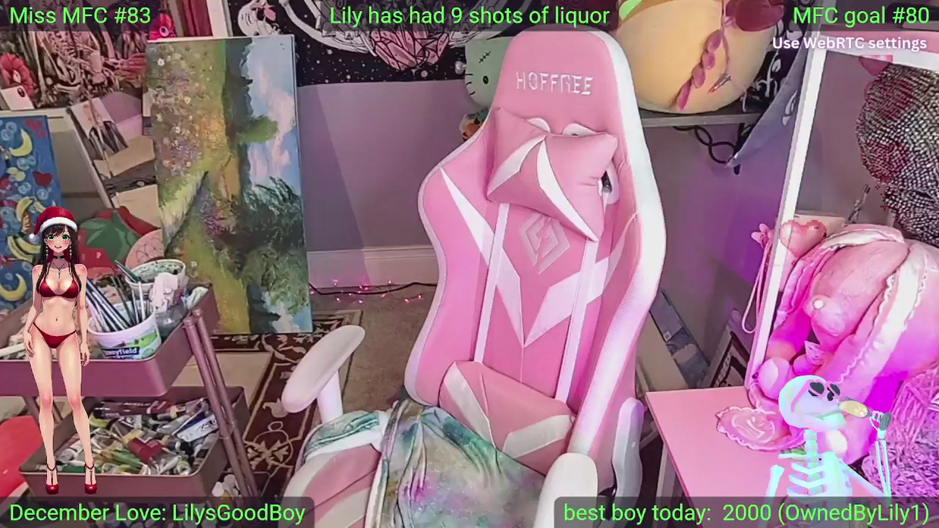 Gallery image thumbnail from LilyWhite42O's myfreecams stream on, 12/03/2025, 23:35 image 7 of 20