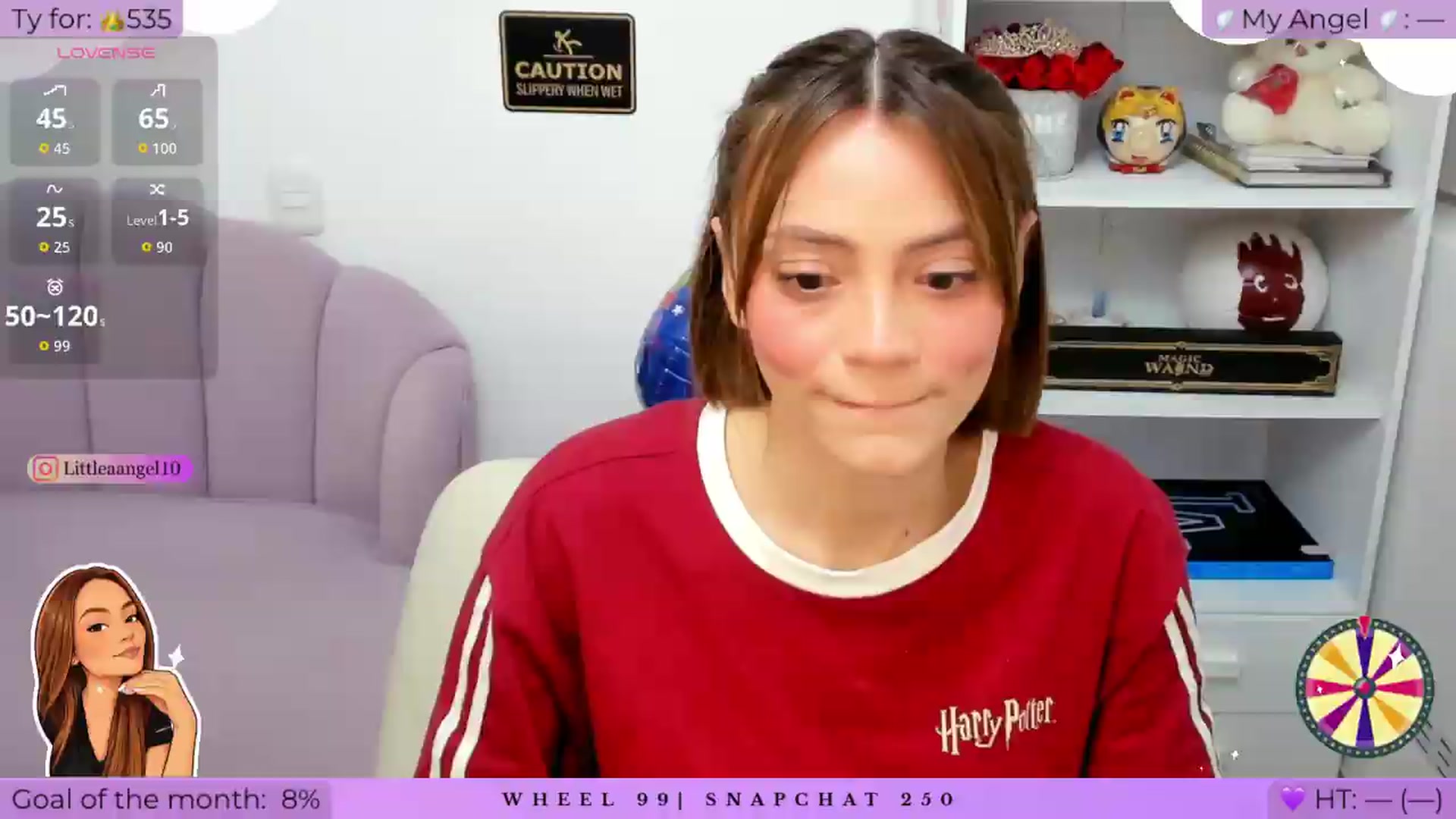 Gallery image thumbnail from LittleAnge_'s myfreecams stream on, 08/04/2026, 24:42 image 16 of 20