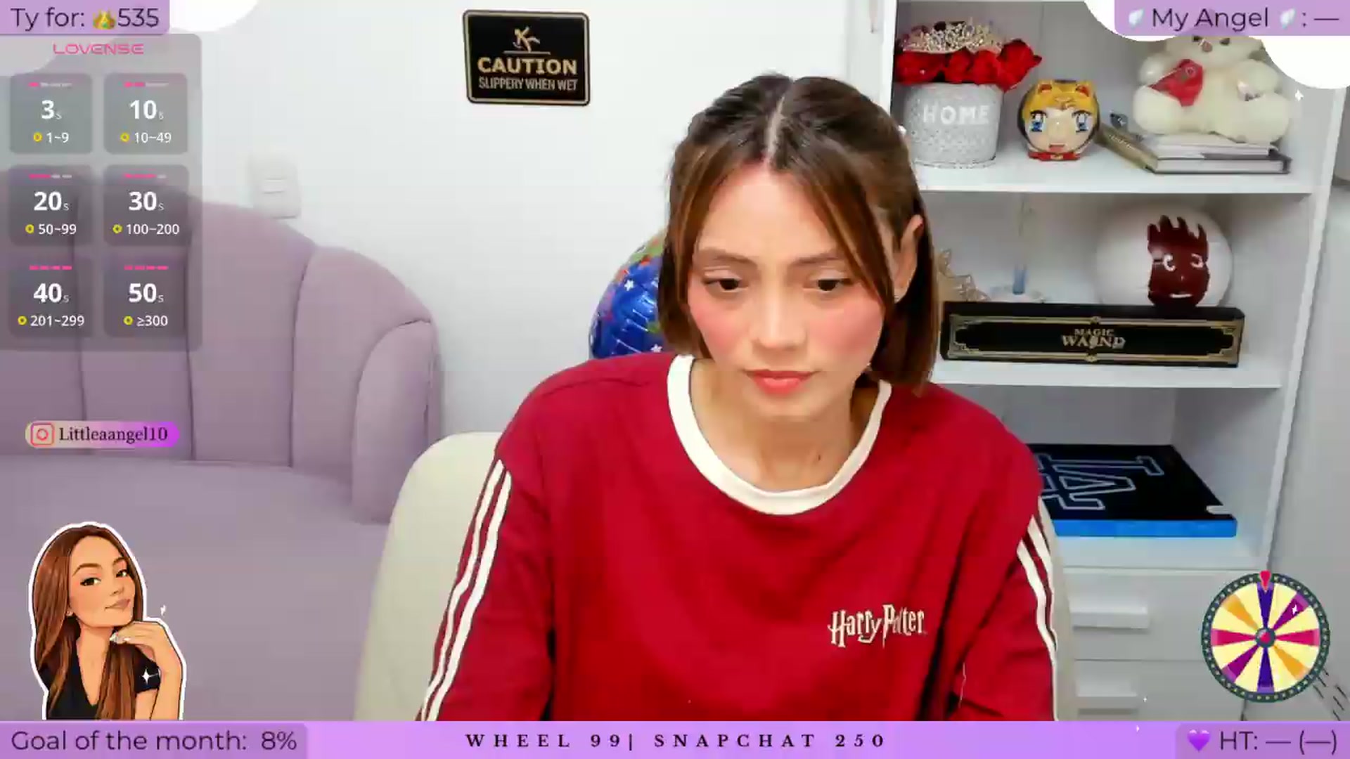 Gallery image thumbnail from LittleAnge_'s myfreecams stream on, 08/04/2026, 24:42 image 12 of 20