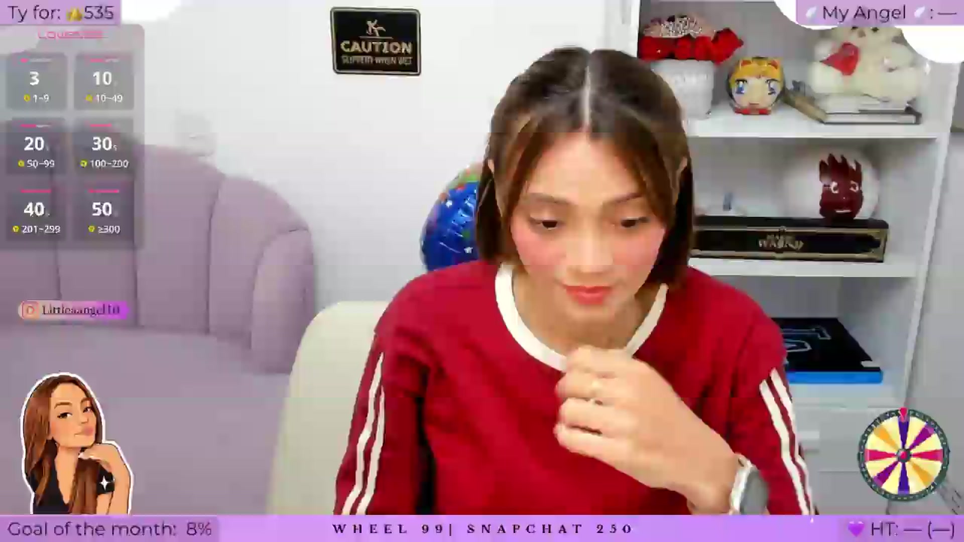 Gallery image thumbnail from LittleAnge_'s myfreecams stream on, 08/04/2026, 24:42 image 11 of 20