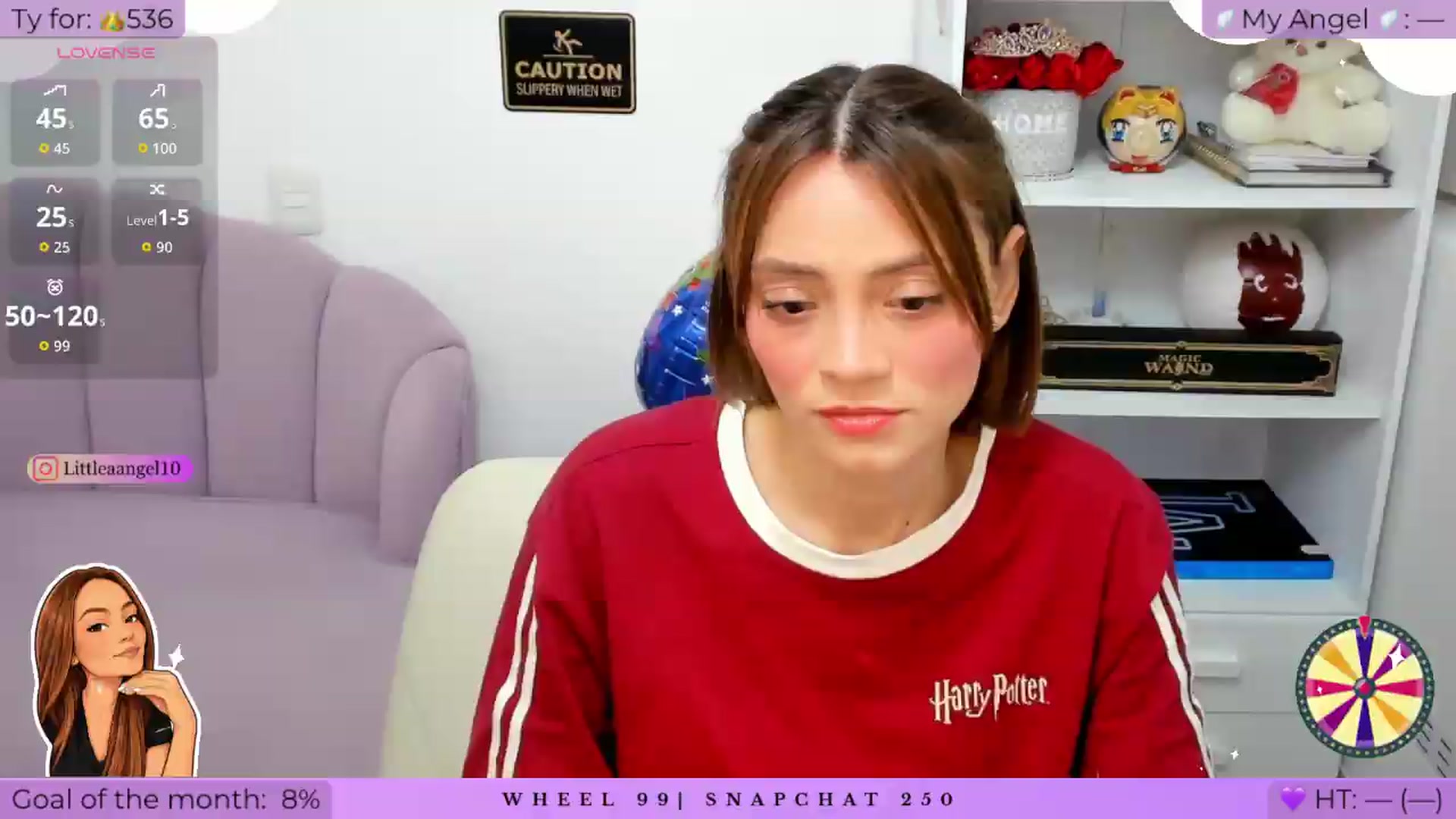 Gallery image thumbnail from LittleAnge_'s myfreecams stream on, 08/04/2026, 24:42 image 17 of 20