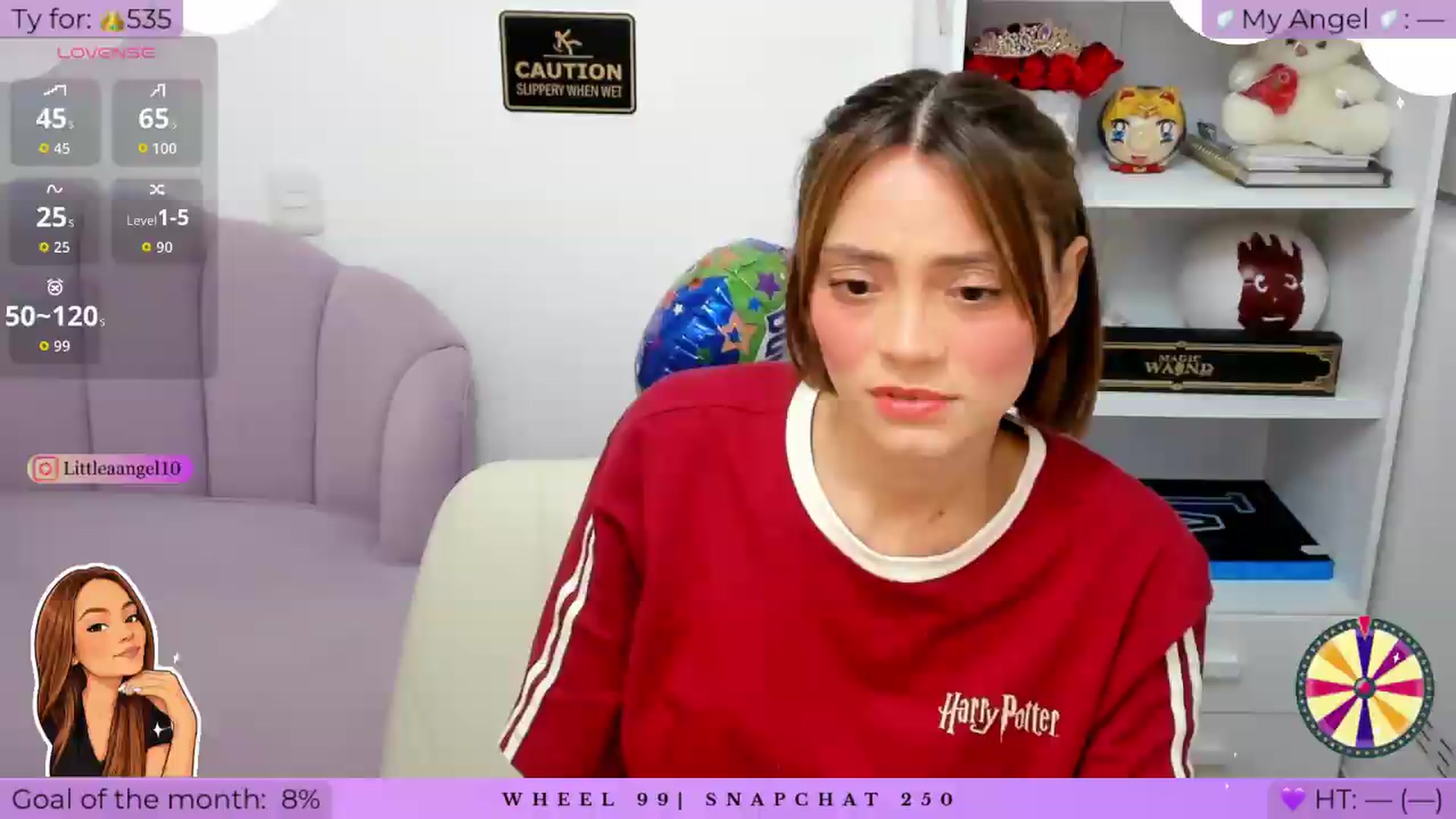 Gallery image thumbnail from LittleAnge_'s myfreecams stream on, 08/04/2026, 24:42 image 14 of 20