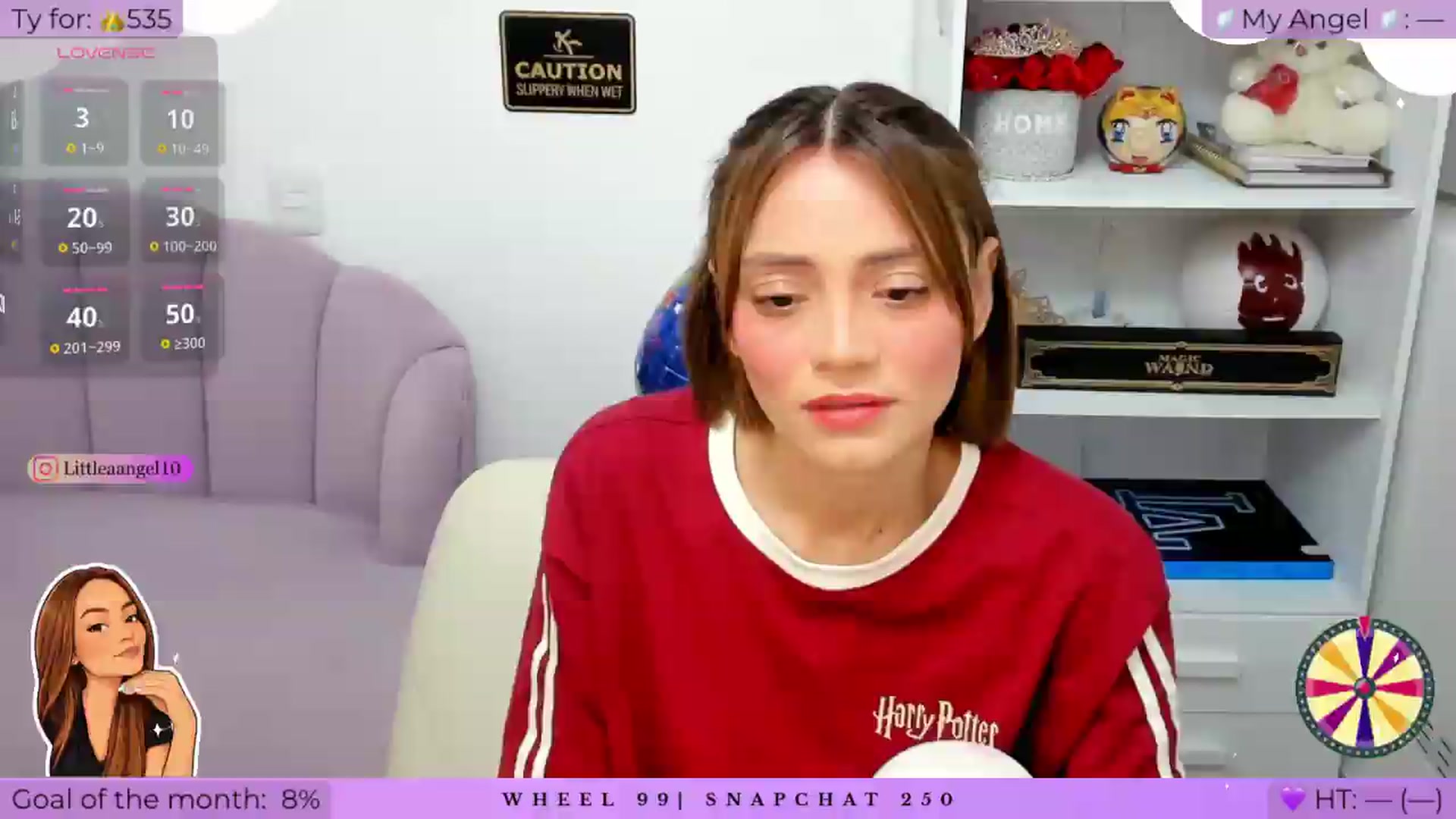 Gallery image thumbnail from LittleAnge_'s myfreecams stream on, 08/04/2026, 24:42 image 13 of 20