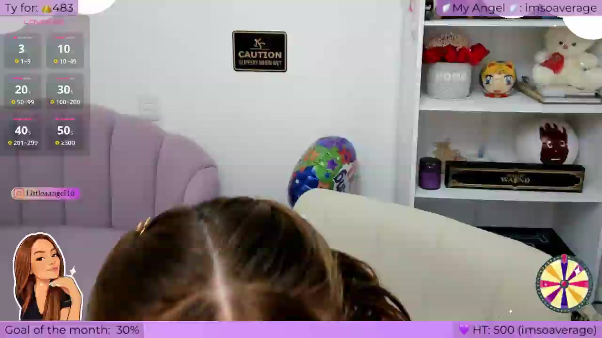 Gallery image thumbnail from LittleAnge_'s myfreecams stream on, 08/12/2026, 03:55 image 10 of 20