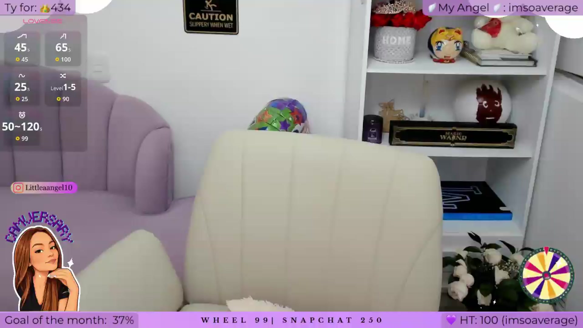 Gallery image thumbnail from LittleAnge_'s myfreecams stream on, 08/15/2026, 02:57 image 6 of 20