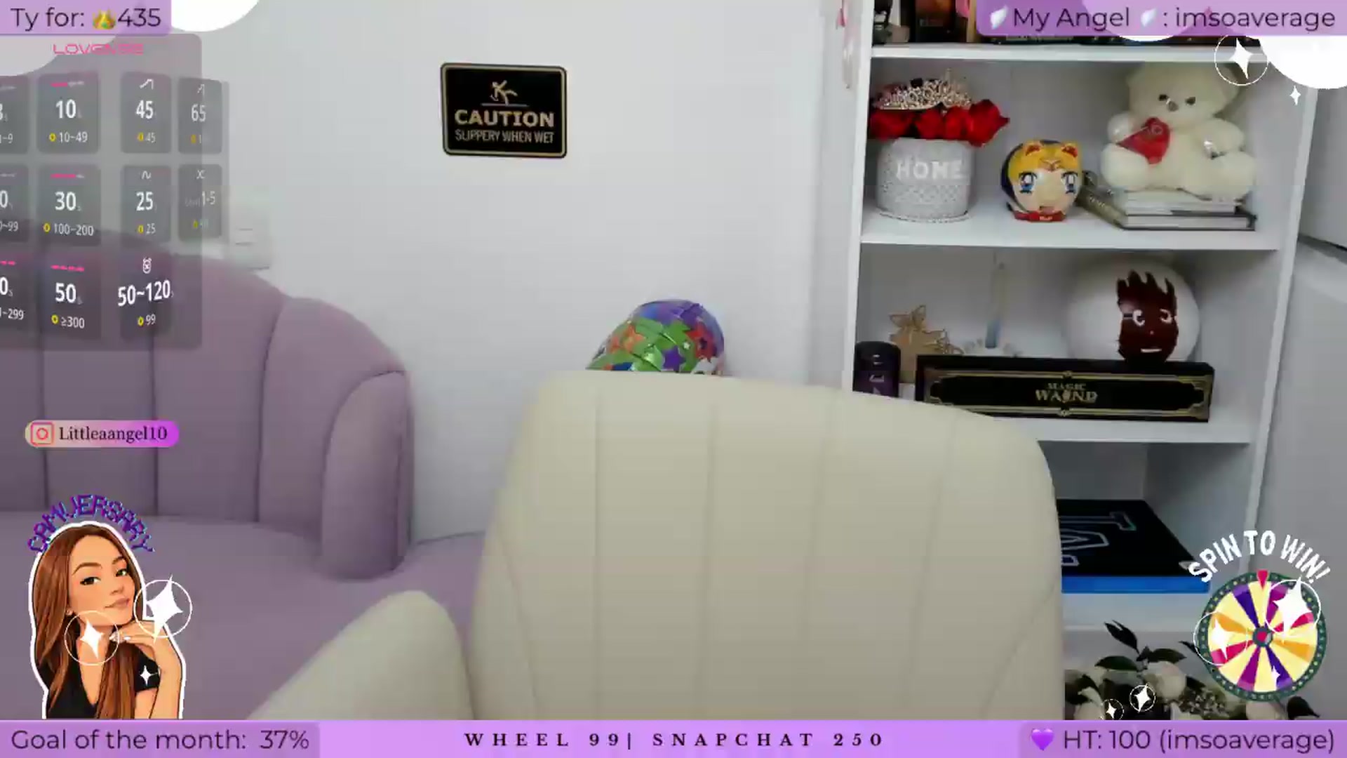 Gallery image thumbnail from LittleAnge_'s myfreecams stream on, 08/15/2026, 02:57 image 9 of 20