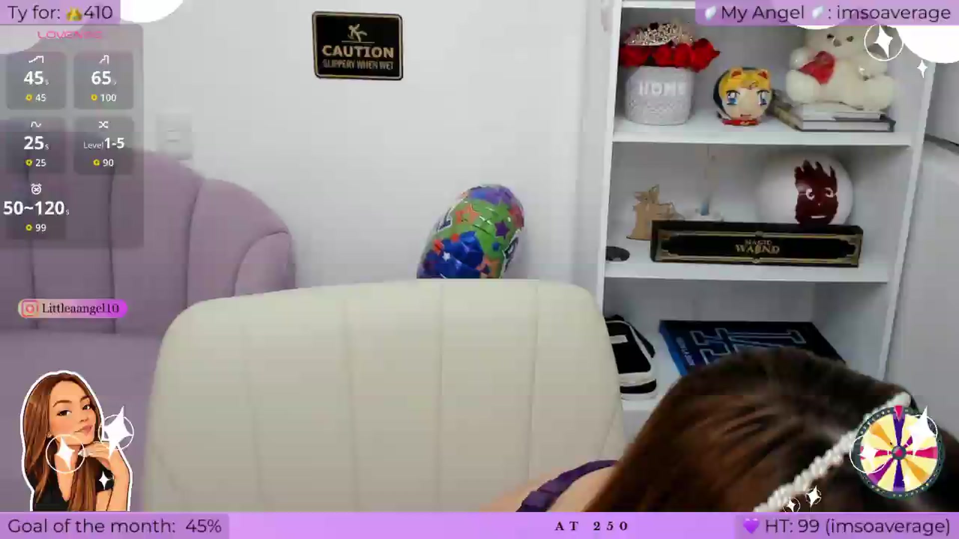 Gallery image thumbnail from LittleAnge_'s myfreecams stream on, 08/16/2026, 02:55 image 7 of 20