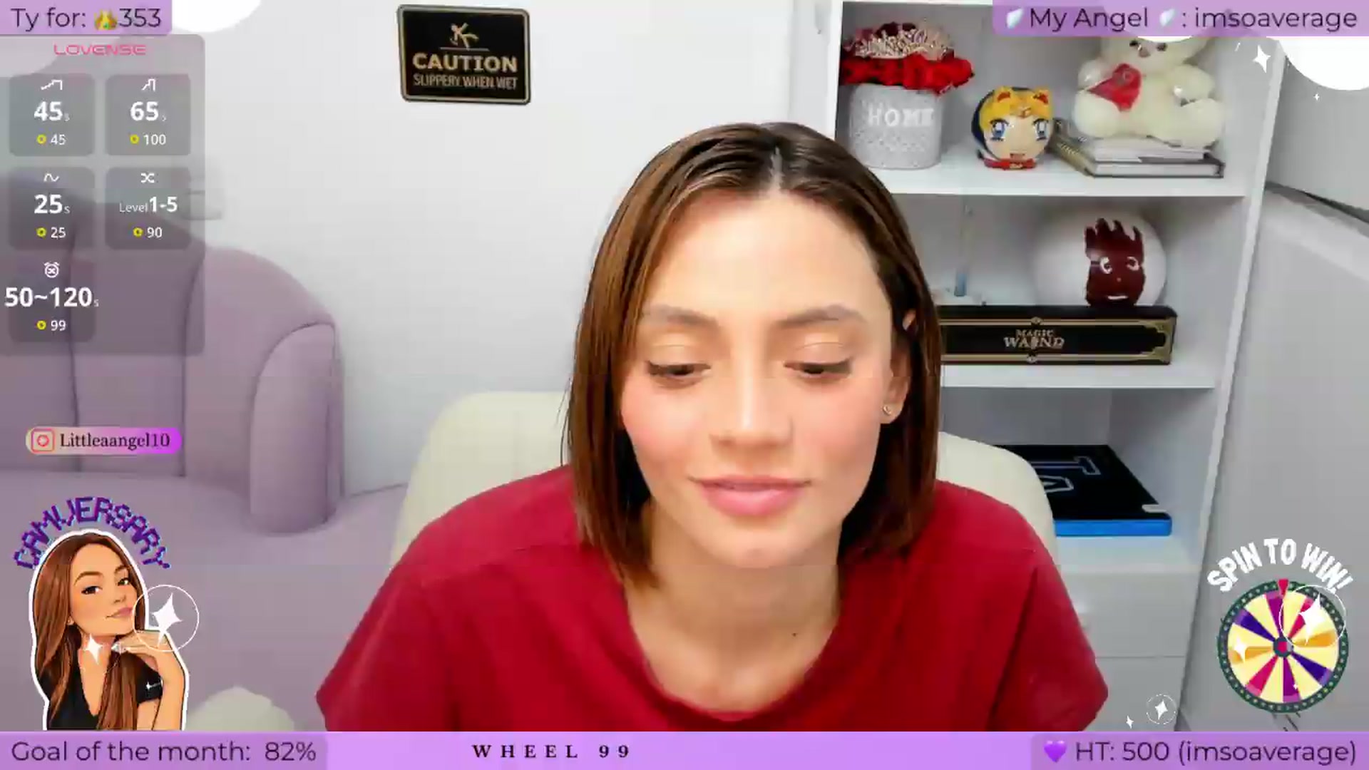 Gallery image thumbnail from LittleAnge_'s myfreecams stream on, 08/26/2026, 03:50 image 20 of 20