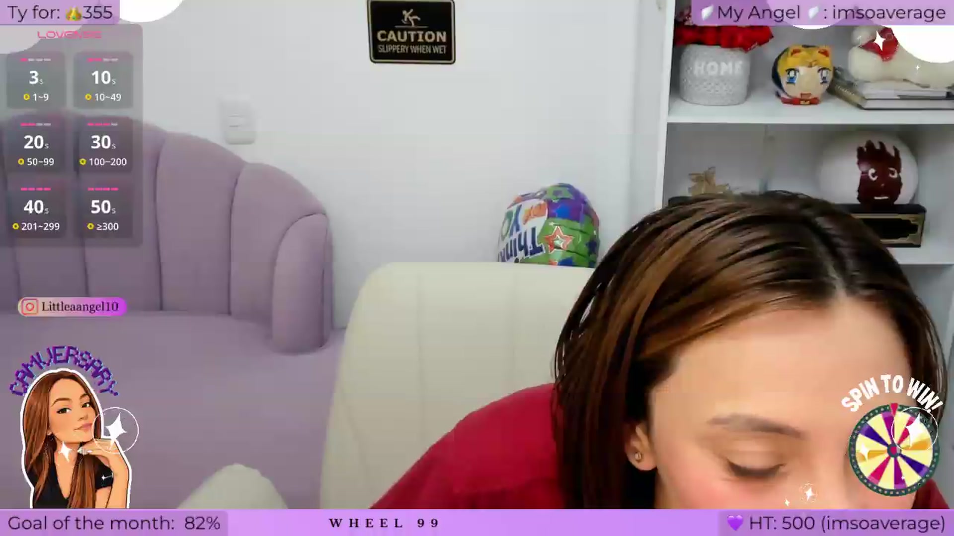 Gallery image thumbnail from LittleAnge_'s myfreecams stream on, 08/26/2026, 03:50 image 16 of 20