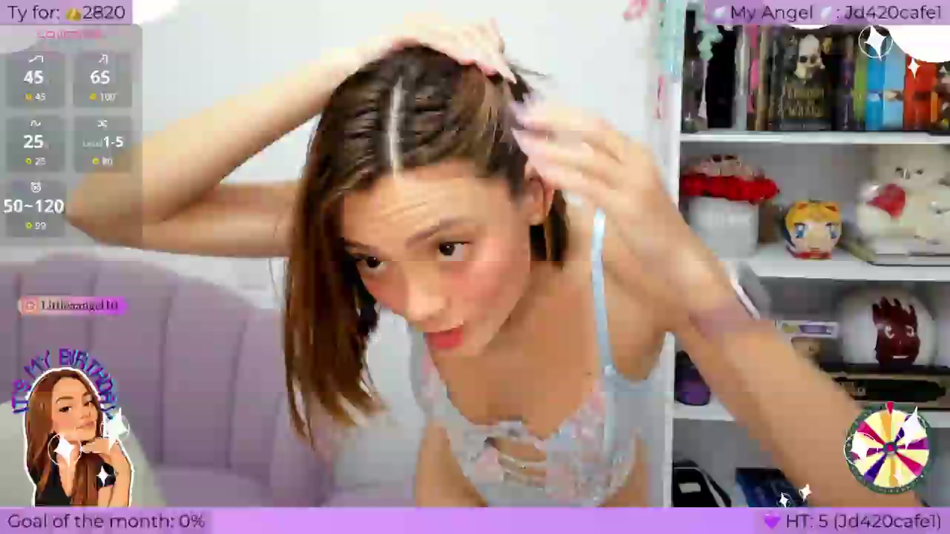 Gallery image thumbnail from LittleAnge_'s myfreecams stream on, 09/02/2026, 04:04 image 2 of 20