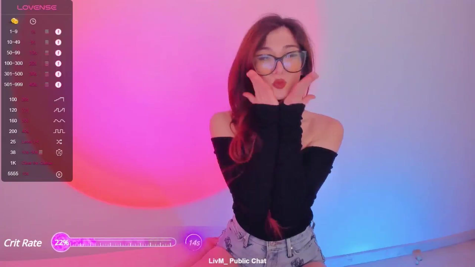 Gallery image thumbnail from LivM_'s myfreecams stream on, 05/15/2024, 07:08 image 4 of 20