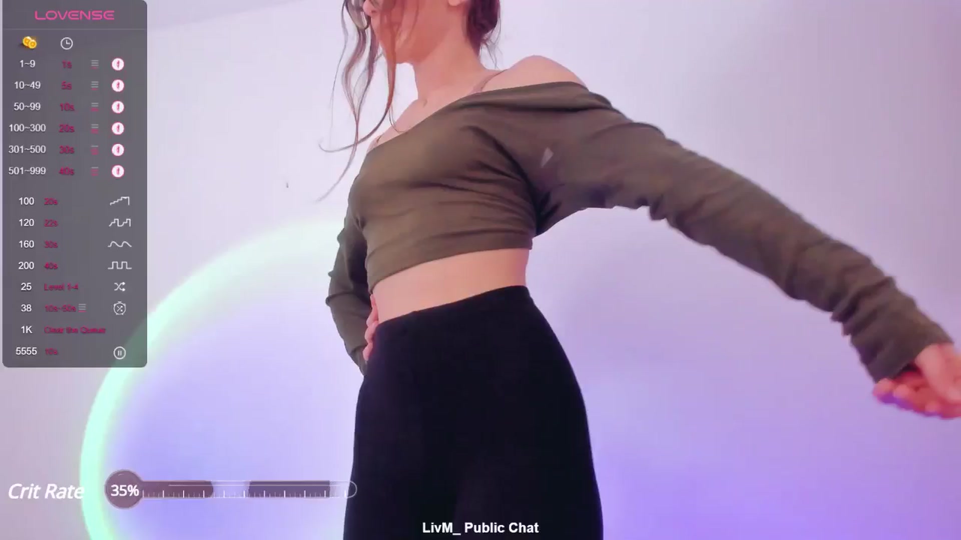 Gallery image thumbnail from LivM_'s myfreecams stream on, 05/16/2024, 08:30 image 2 of 20