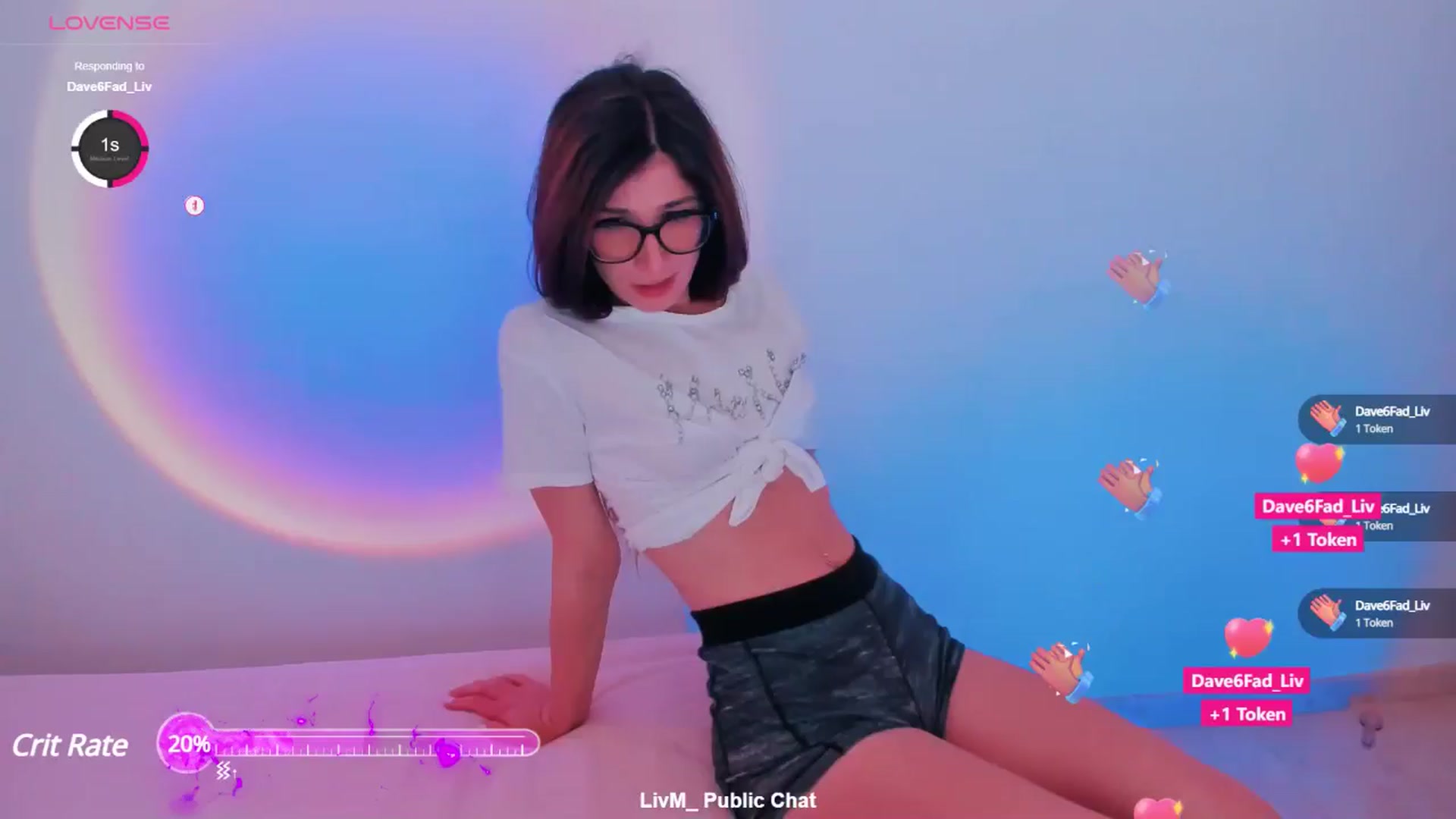 Gallery image thumbnail from LivM_'s myfreecams stream on, 05/19/2024, 08:04 image 3 of 20