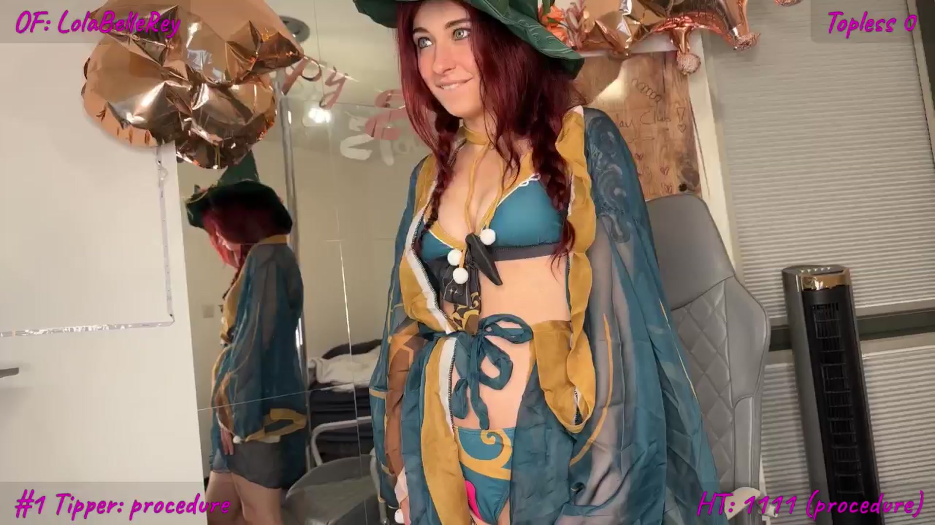 Gallery image thumbnail from LolaBelleRey's myfreecams stream on, 11/03/2024, 07:25 image 11 of 20