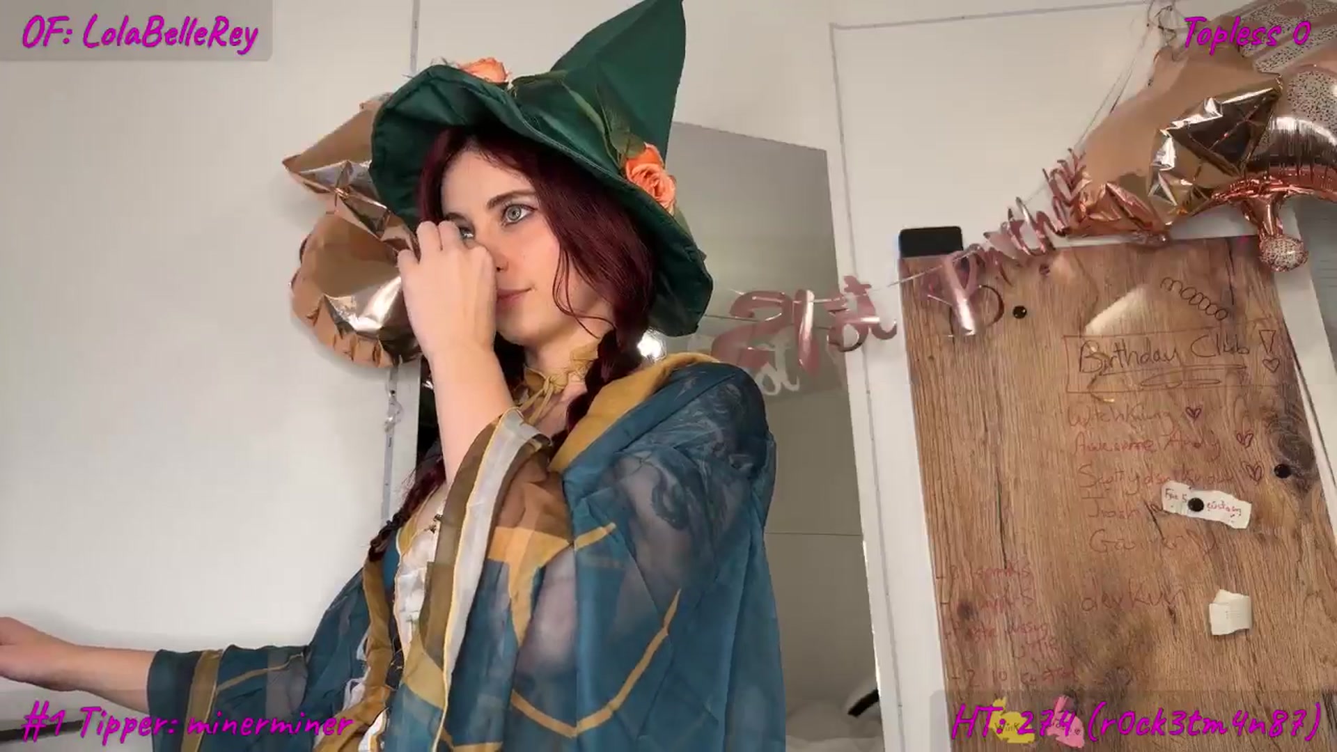 Gallery image thumbnail from LolaBelleRey's myfreecams stream on, 11/03/2024, 13:22 image 16 of 20