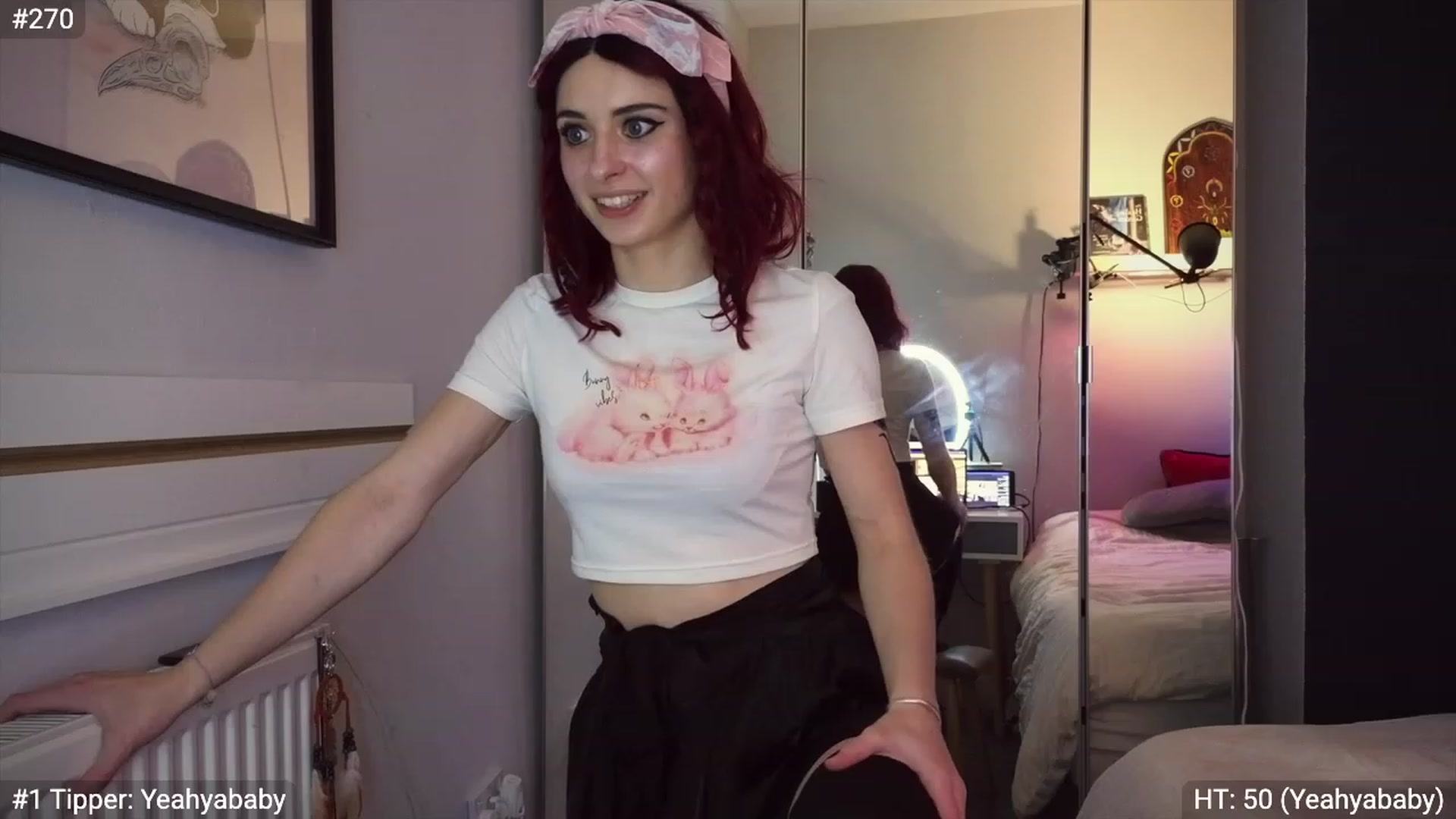 Gallery image thumbnail from LolaBunnybun's myfreecams stream on, 08/25/2023, 22:15 image 16 of 20