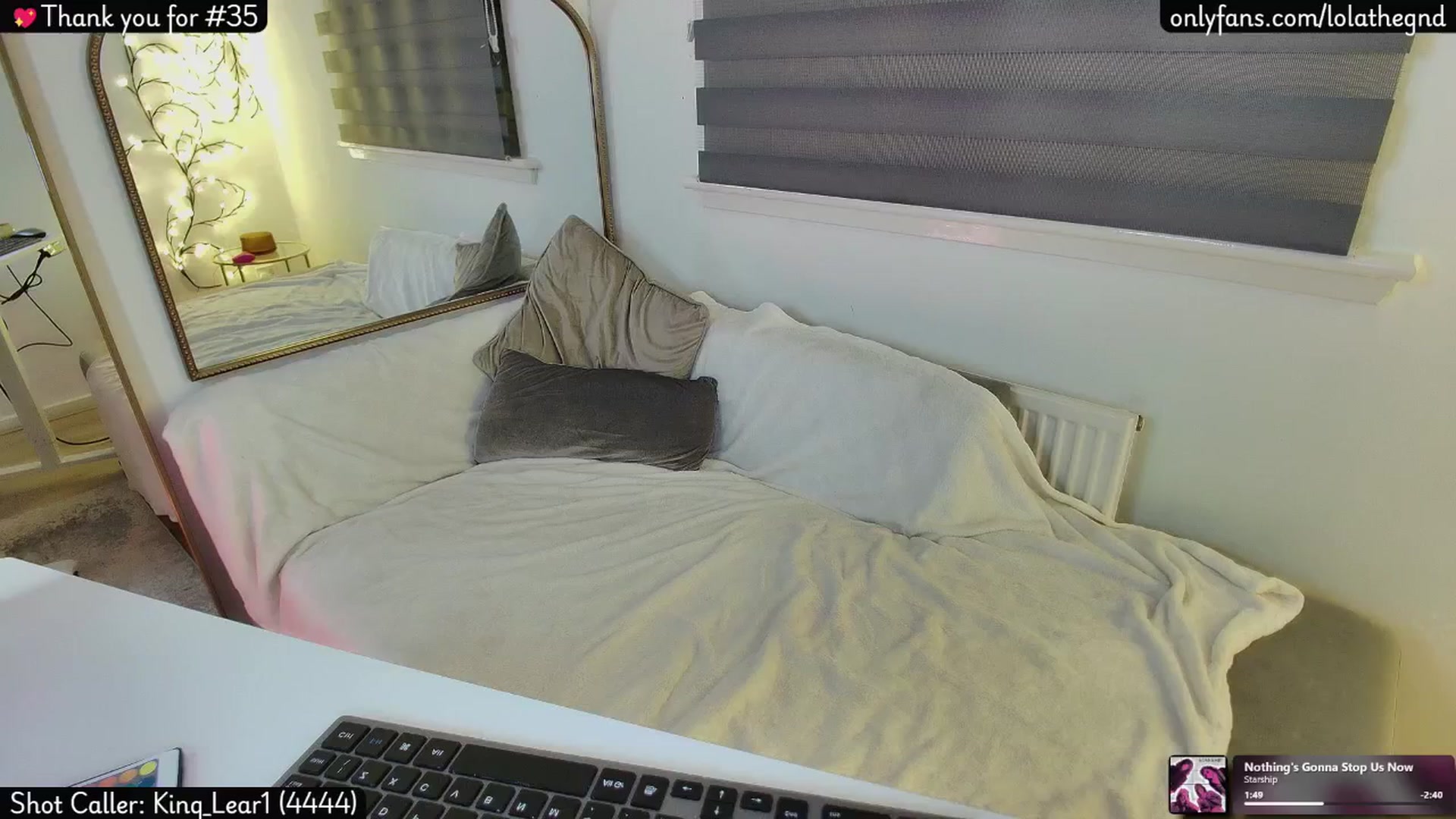 Gallery image thumbnail from Lolathorne's myfreecams stream on, 01/10/2026, 24:05 image 12 of 20