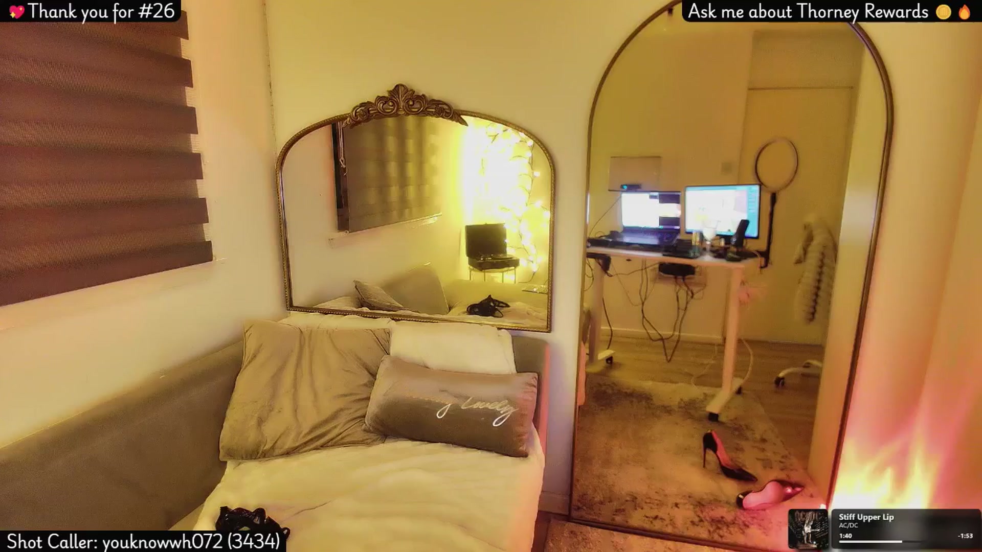 Gallery image thumbnail from Lolathorne's myfreecams stream on, 02/01/2026, 01:53 image 9 of 20