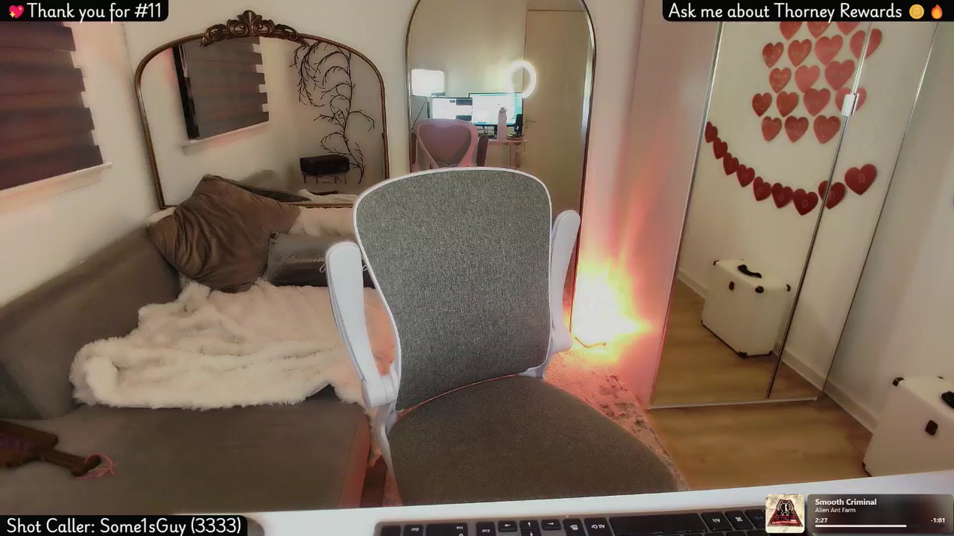 Gallery image thumbnail from Lolathorne's myfreecams stream on, 02/10/2026, 23:30 image 9 of 20