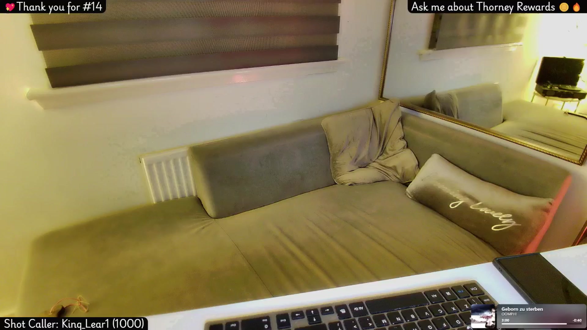 Gallery image thumbnail from Lolathorne's myfreecams stream on, 02/17/2026, 24:43 image 4 of 20