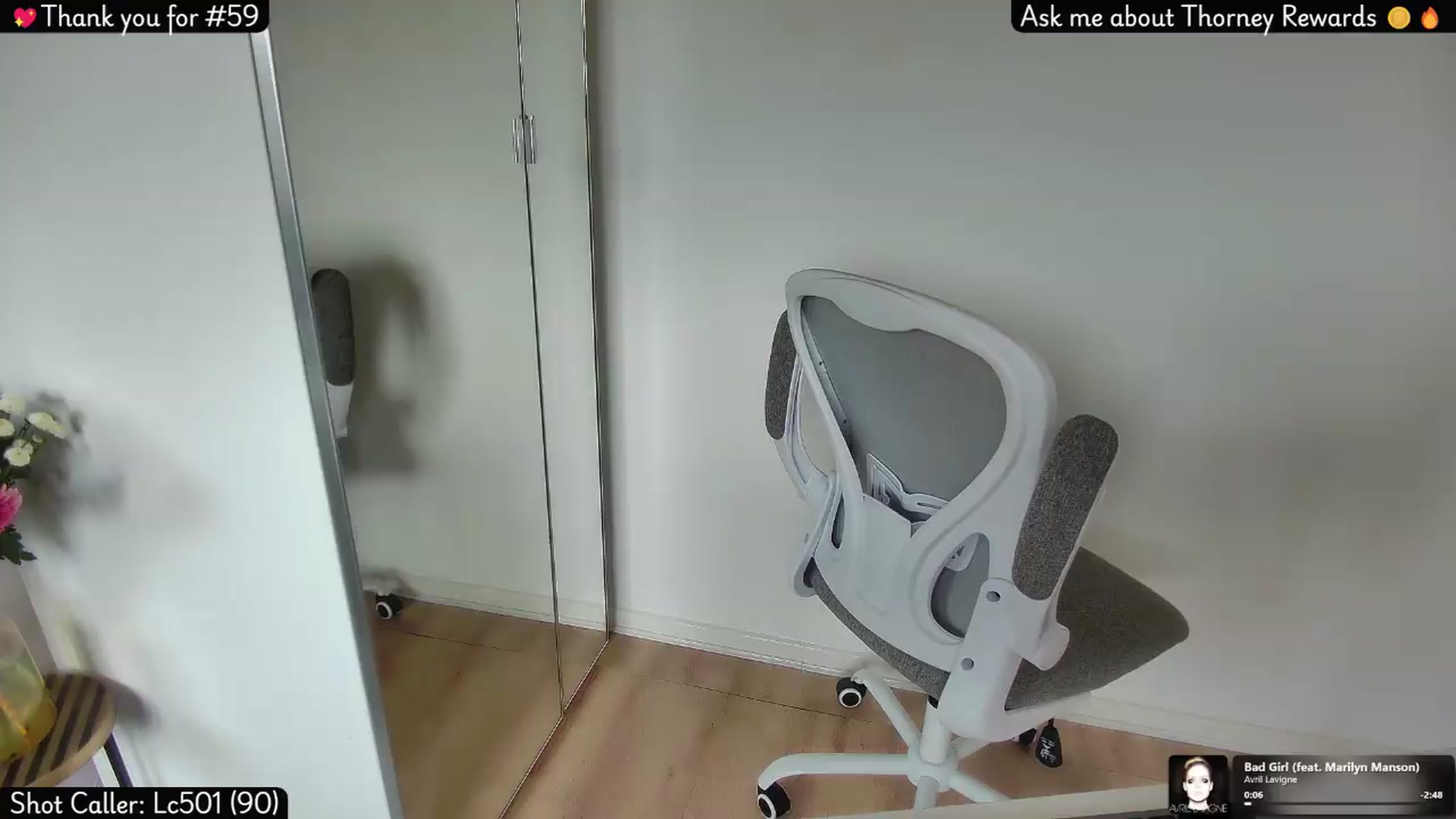 Gallery image thumbnail from Lolathorne's myfreecams stream on, 05/08/2026, 14:56 image 5 of 20