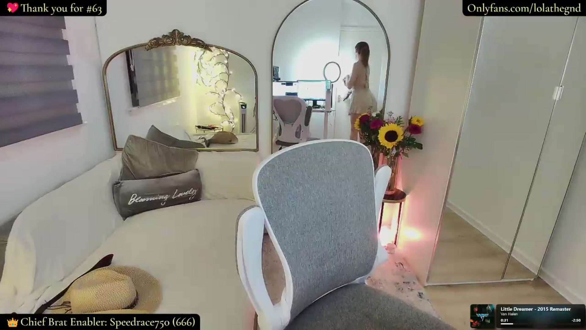 Gallery image thumbnail from Lolathorne's myfreecams stream on, 07/05/2026, 22:56 image 8 of 20