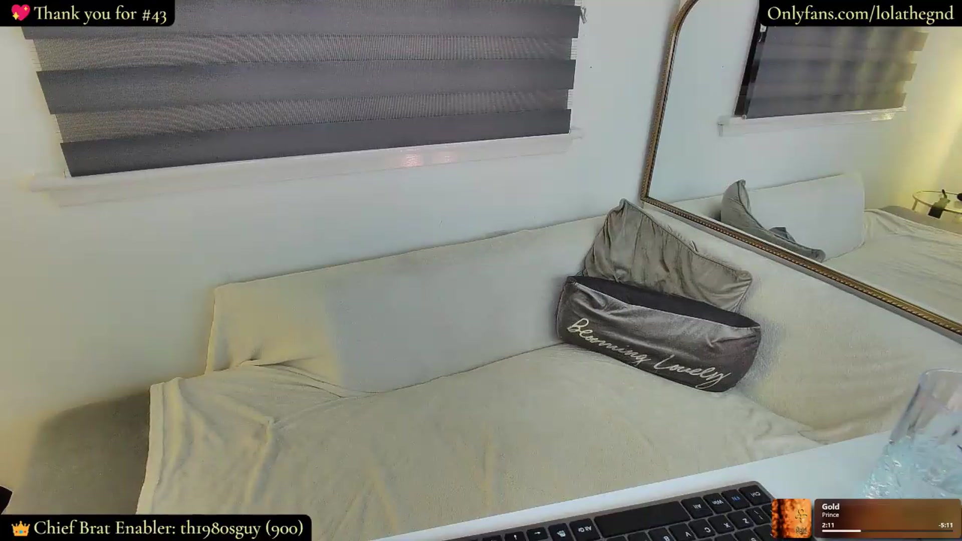 Gallery image thumbnail from Lolathorne's myfreecams stream on, 07/13/2026, 22:54 image 14 of 20