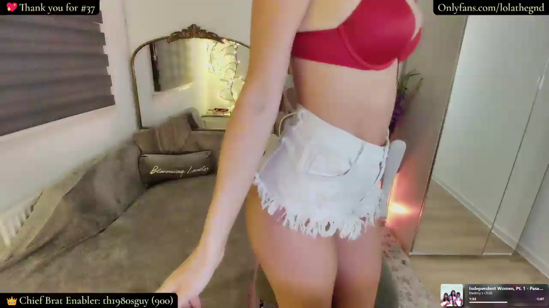 Gallery image thumbnail from Lolathorne's myfreecams stream on, 07/19/2026, 23:40 image 2 of 20