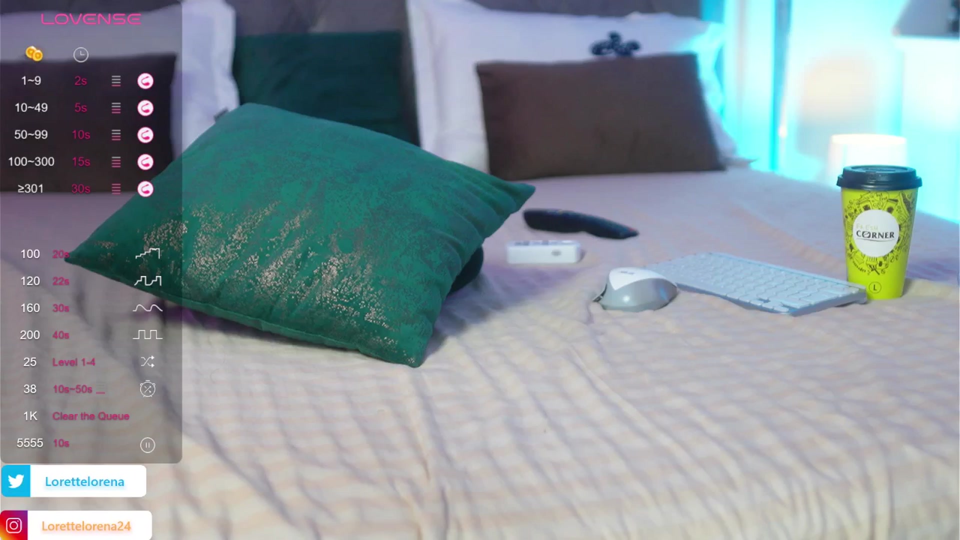 Gallery image thumbnail from Lorettelorena's myfreecams stream on, 07/20/2024, 04:11 image 16 of 20