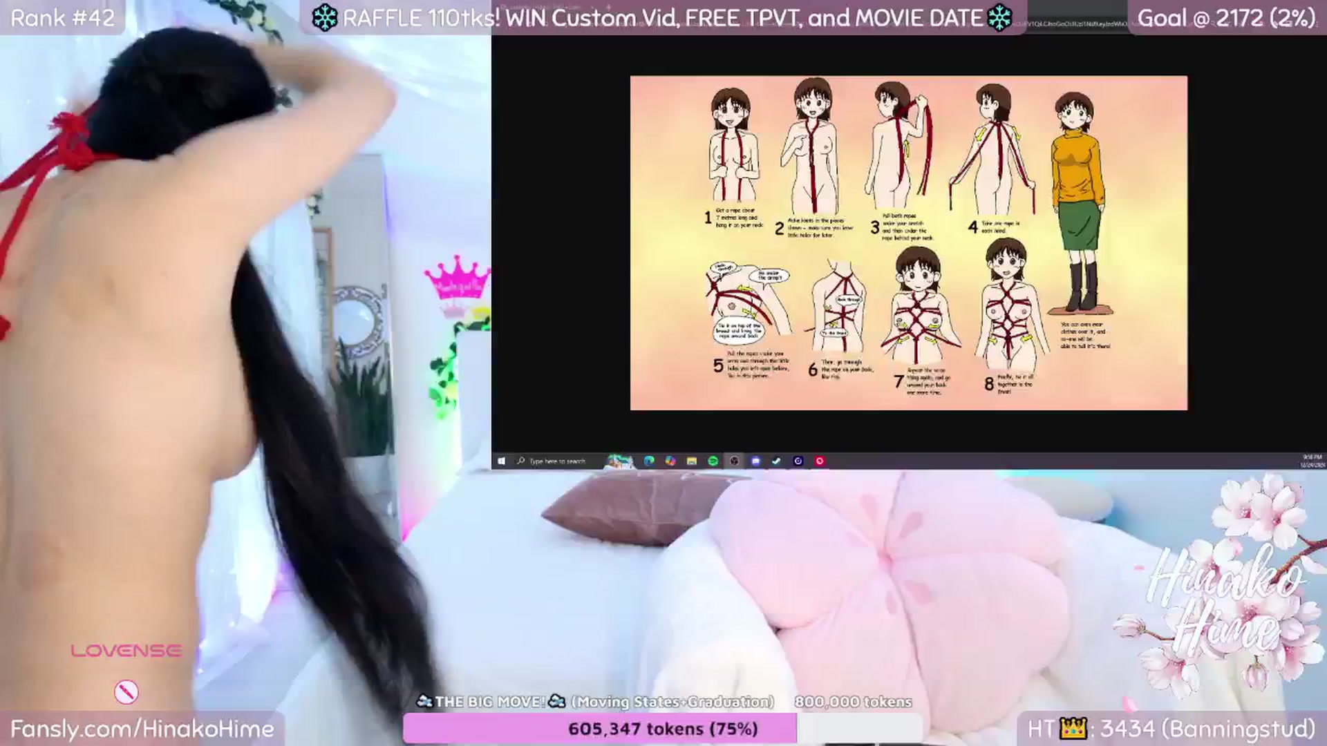 Gallery image thumbnail from LoveHina's myfreecams stream on, 12/25/2024, 08:27 image 2 of 20