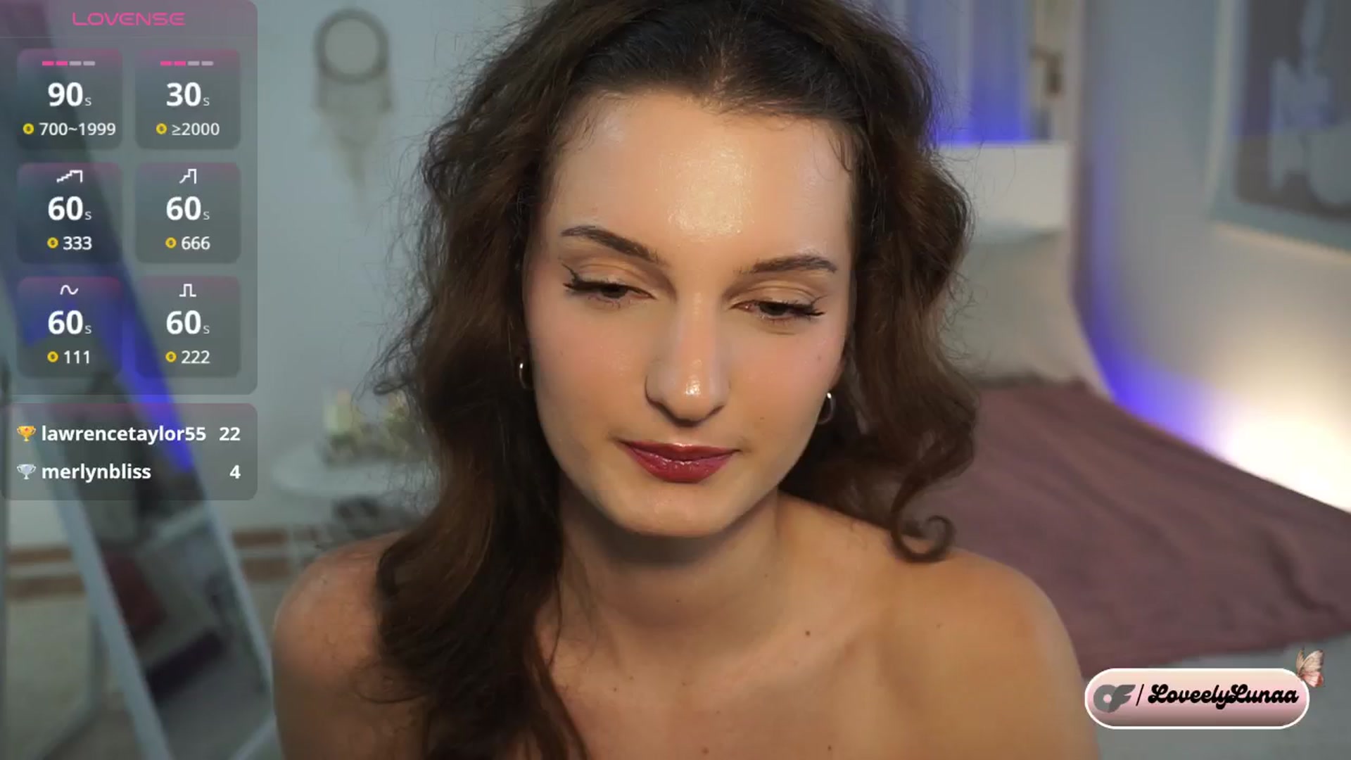 Gallery image thumbnail from LoveelyLunaa's myfreecams stream on, 12/30/2024, 20:39 image 4 of 20