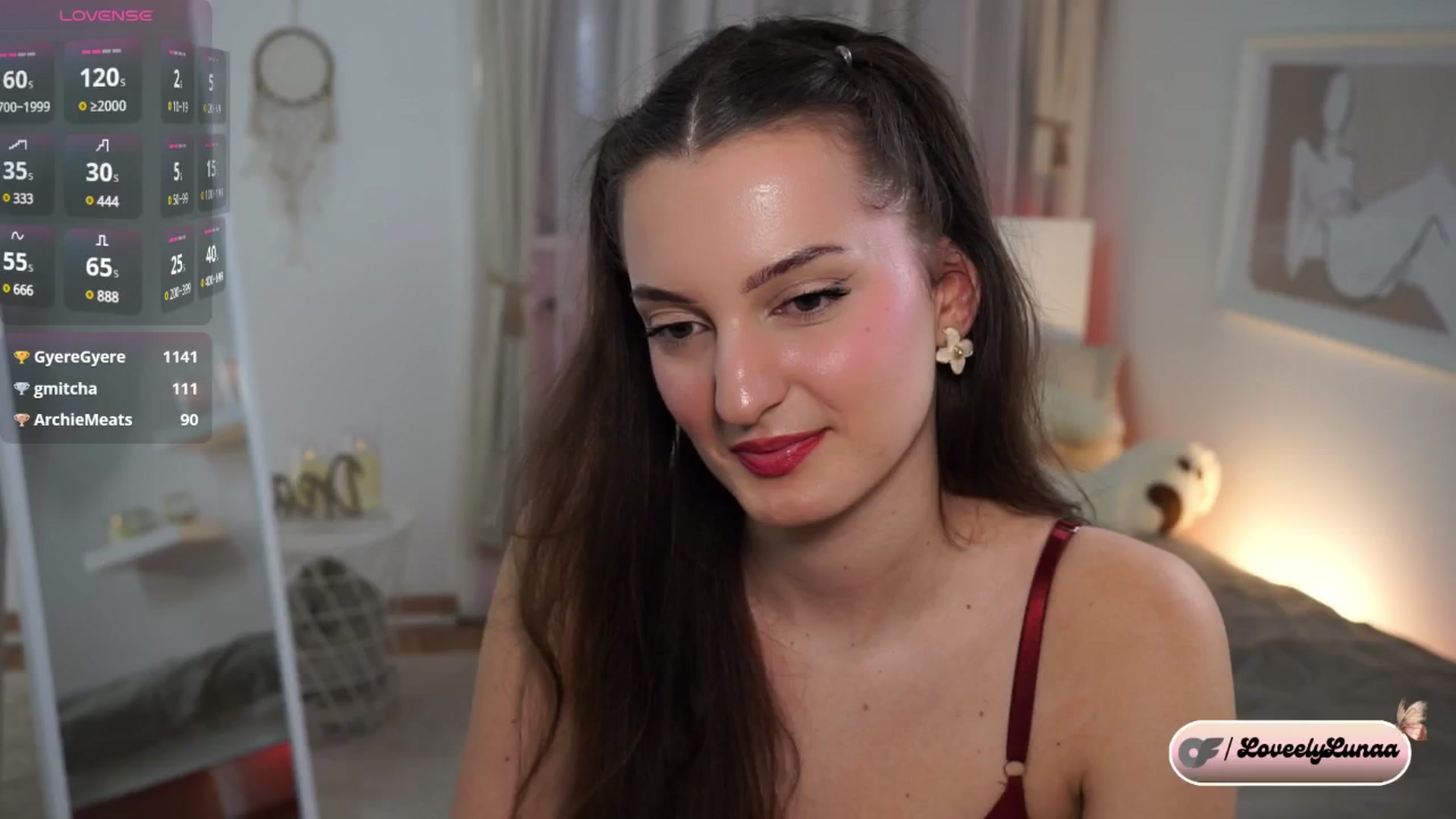Gallery image thumbnail from LoveelyLunaa's myfreecams stream on, 02/16/2025, 19:48 image 20 of 20