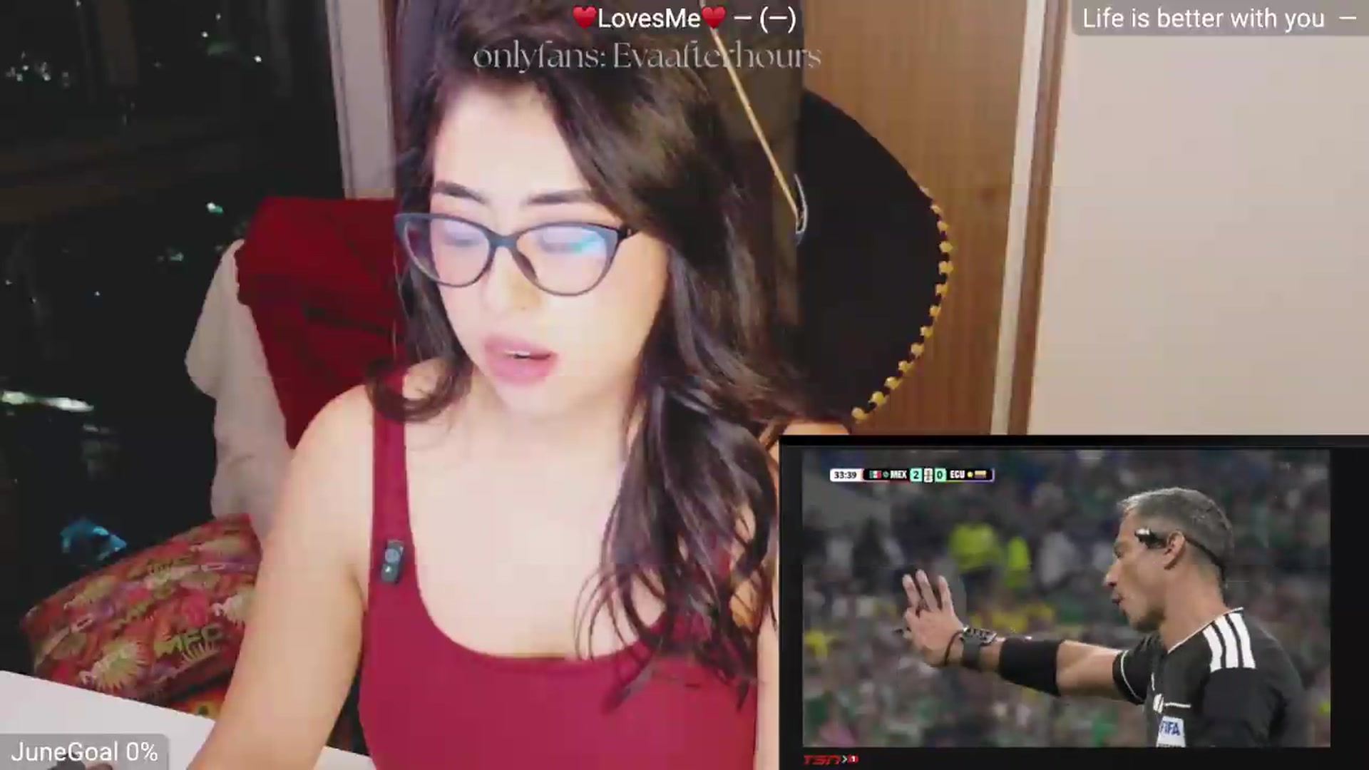 Gallery image thumbnail from LovelyEvaa's myfreecams stream on, 07/01/2026, 02:42 image 9 of 20