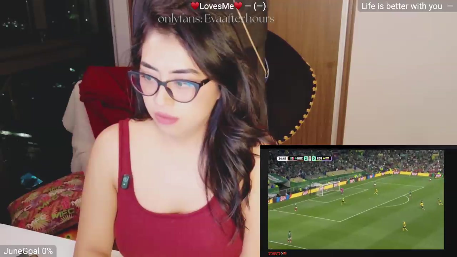 Gallery image thumbnail from LovelyEvaa's myfreecams stream on, 07/01/2026, 02:42 image 11 of 20